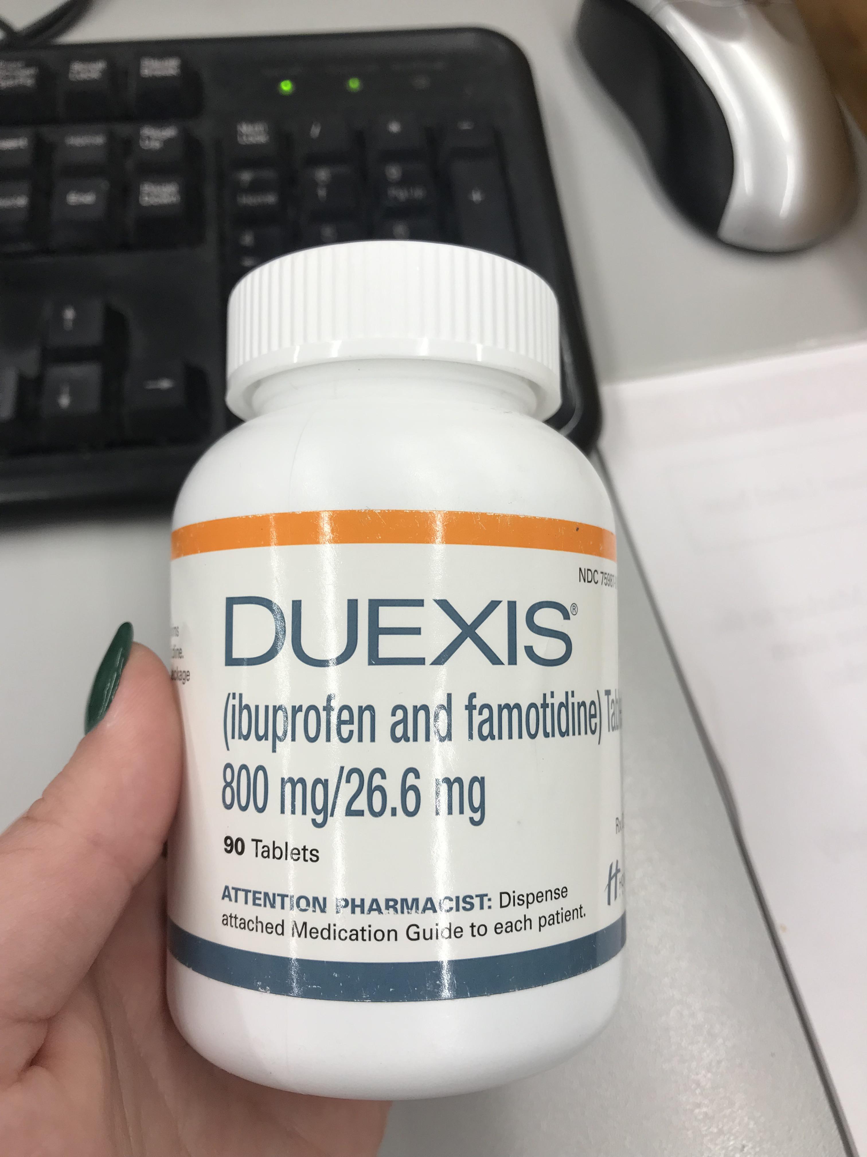 3000 for an ibuprofen/famotidine combination. r/pharmacy