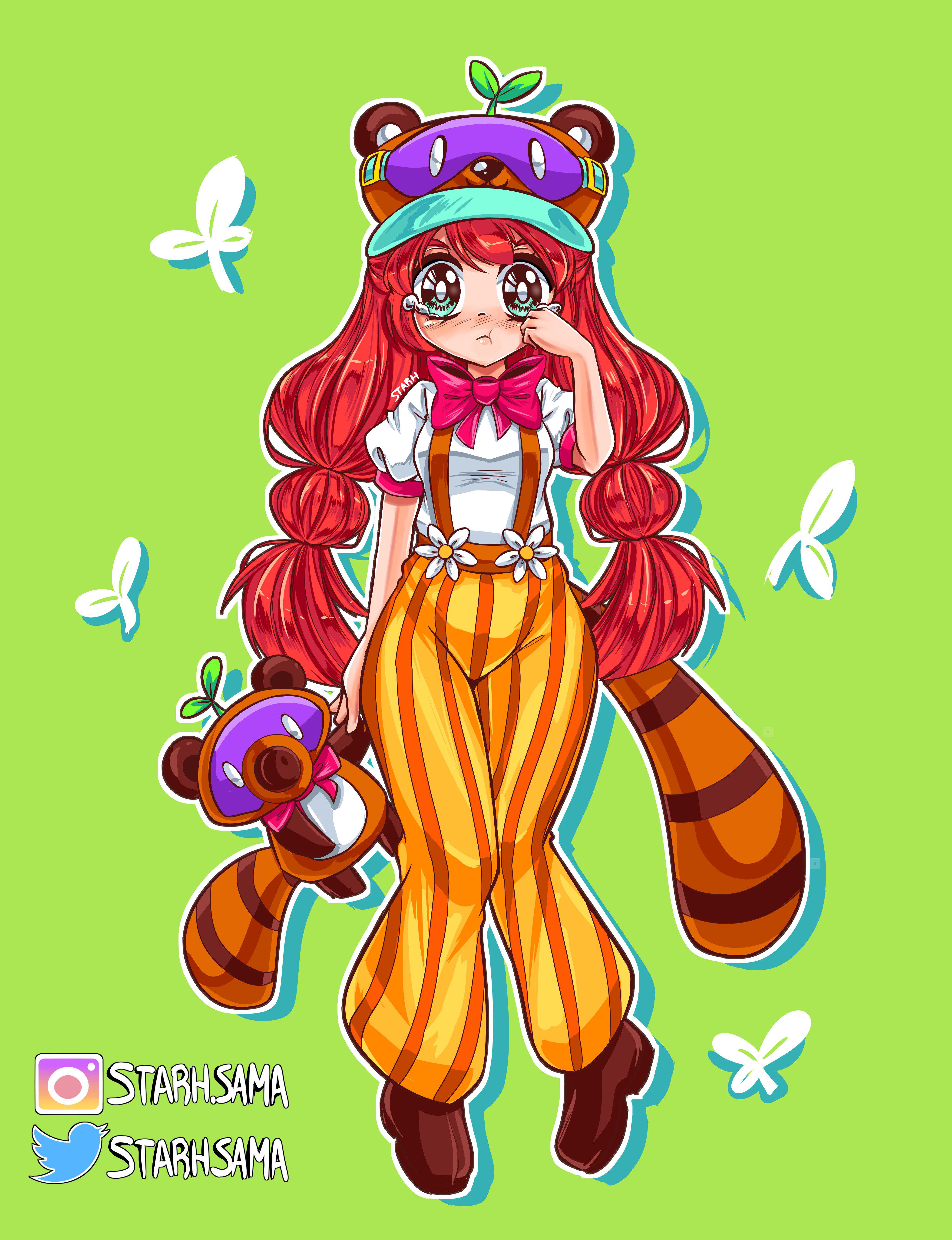 Tanuki Jessie • Brawl Stars FanArt! Brawlstars