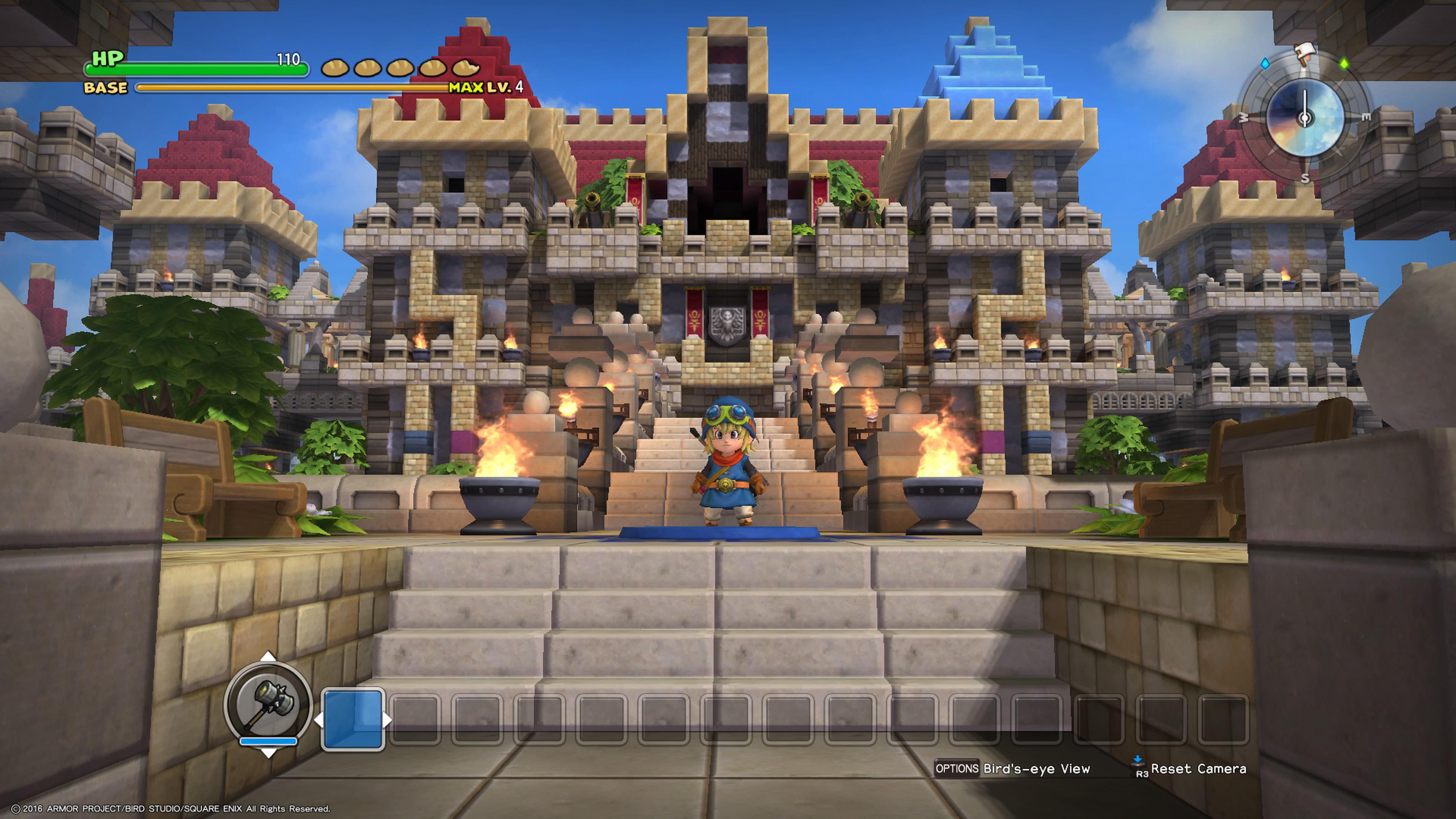 I'm so happy, finished DQB1. I want to share my final base with you The Grand Ivory Castle of