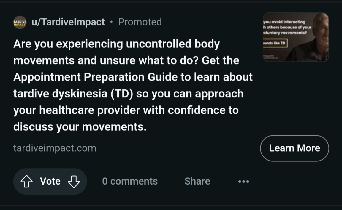 involuntary spasms finally diagnosed through Reddit ads r