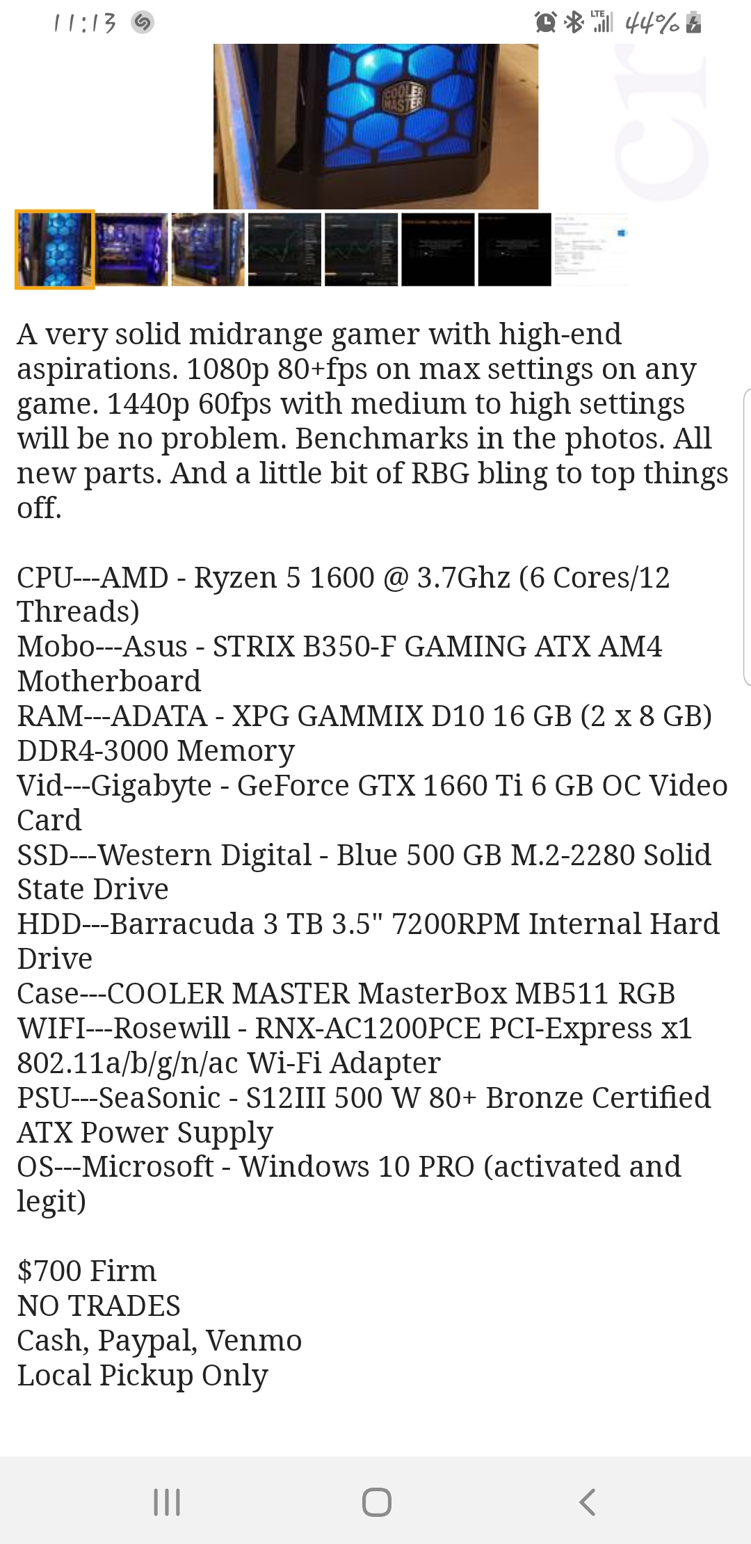 Wanting to buy/build a budget gaming pc under 1k. Found this worth it?