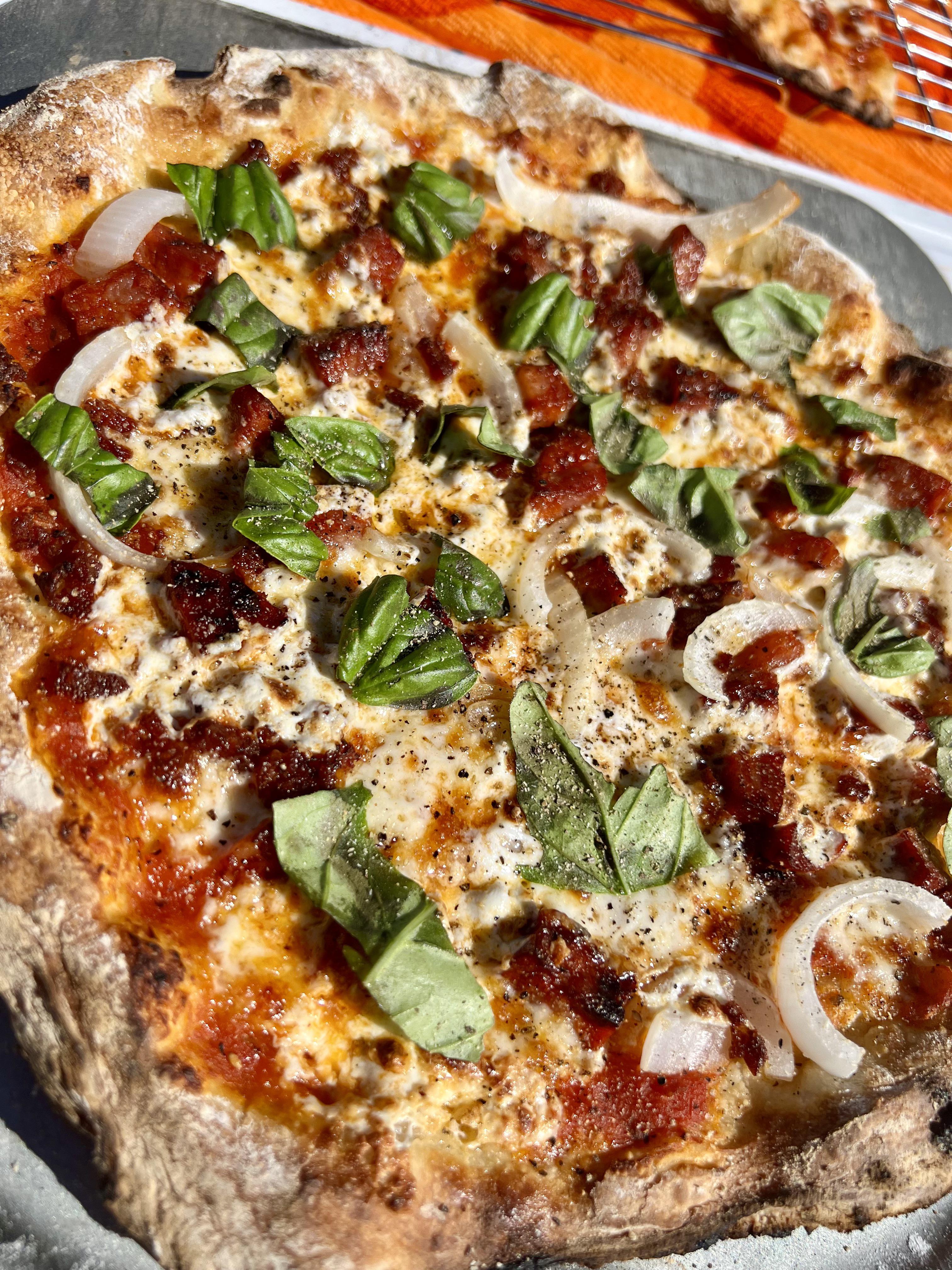 Anyone else make a “kitchen sink” pizza? Basically use all the