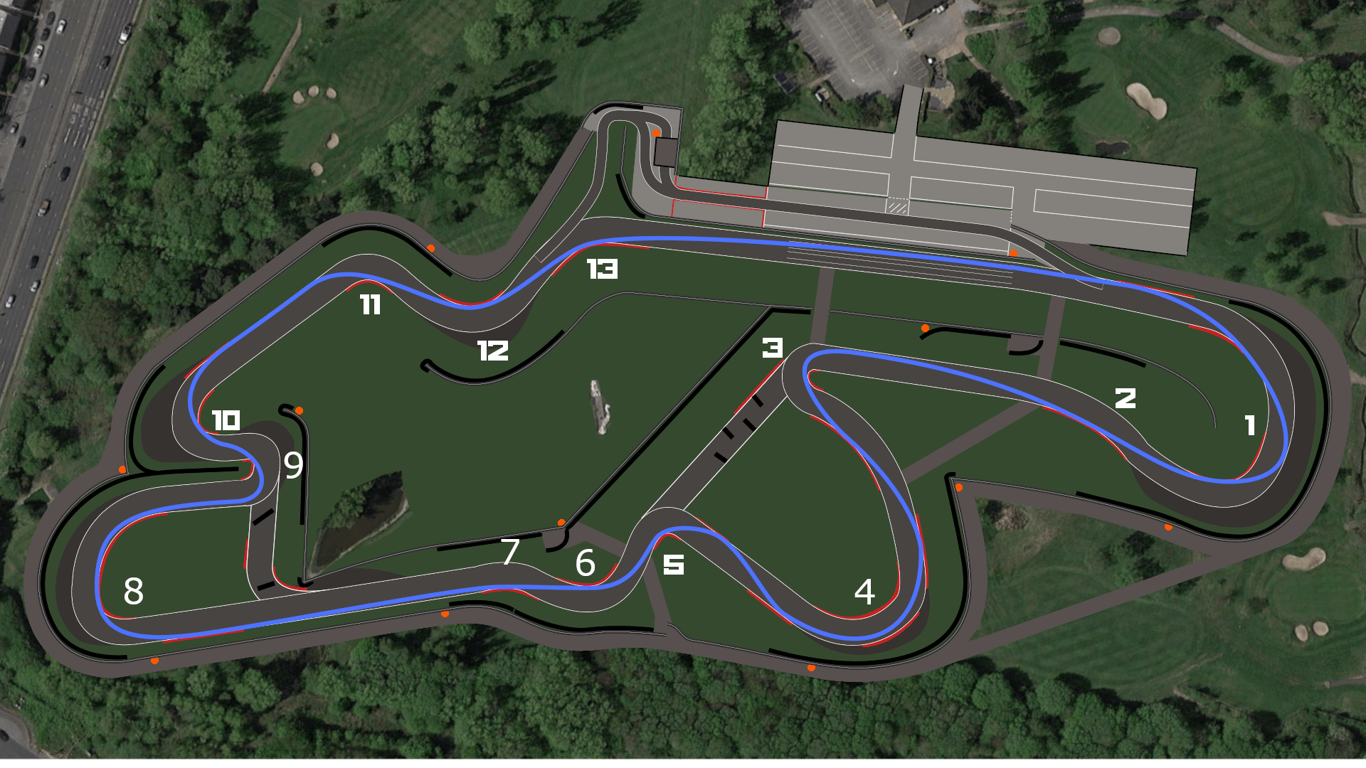 Denton Green Kart Stadium Based off the old Golf Course challenge