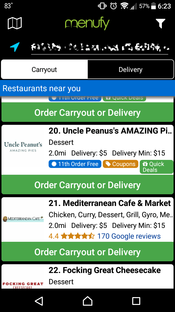 So I was on Menufy trying to decide what to do for dinner and... r