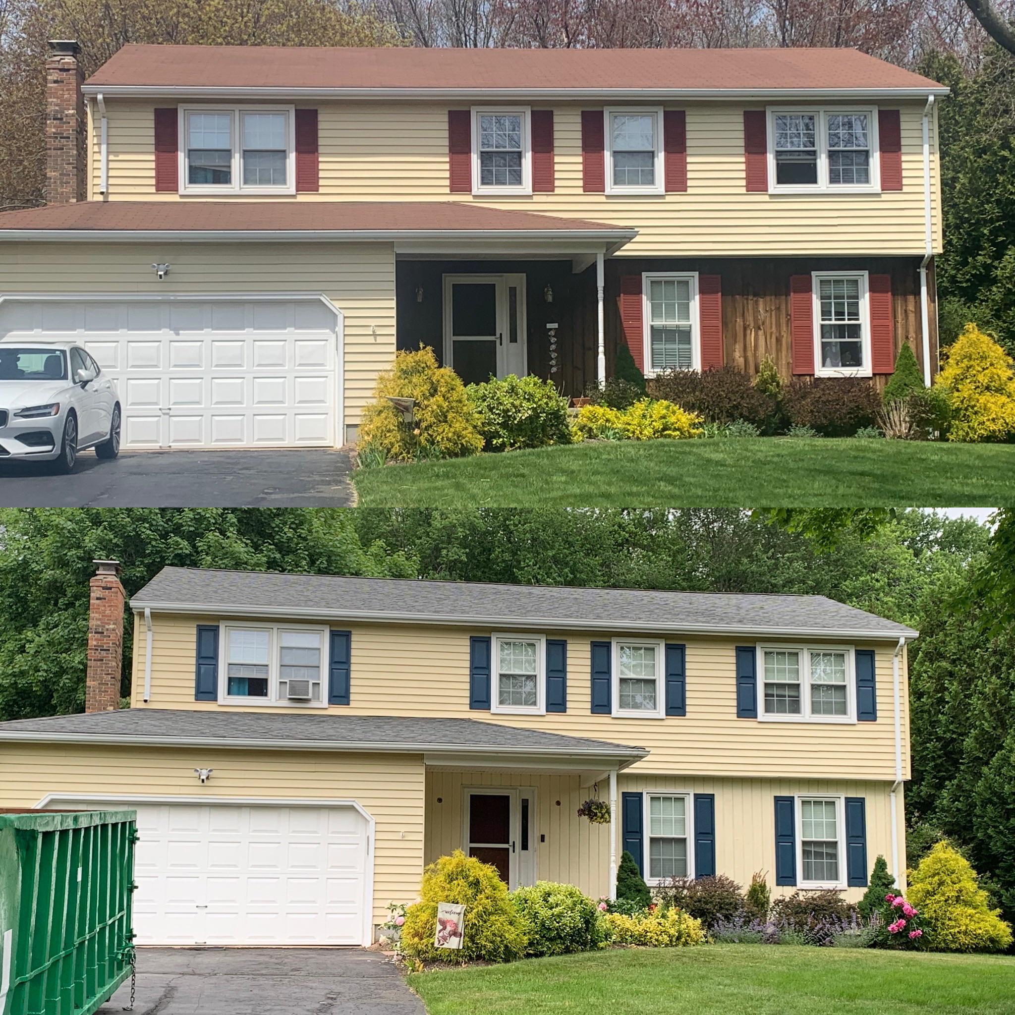 Before and after 1980s home facelift!! r/ExteriorDesign