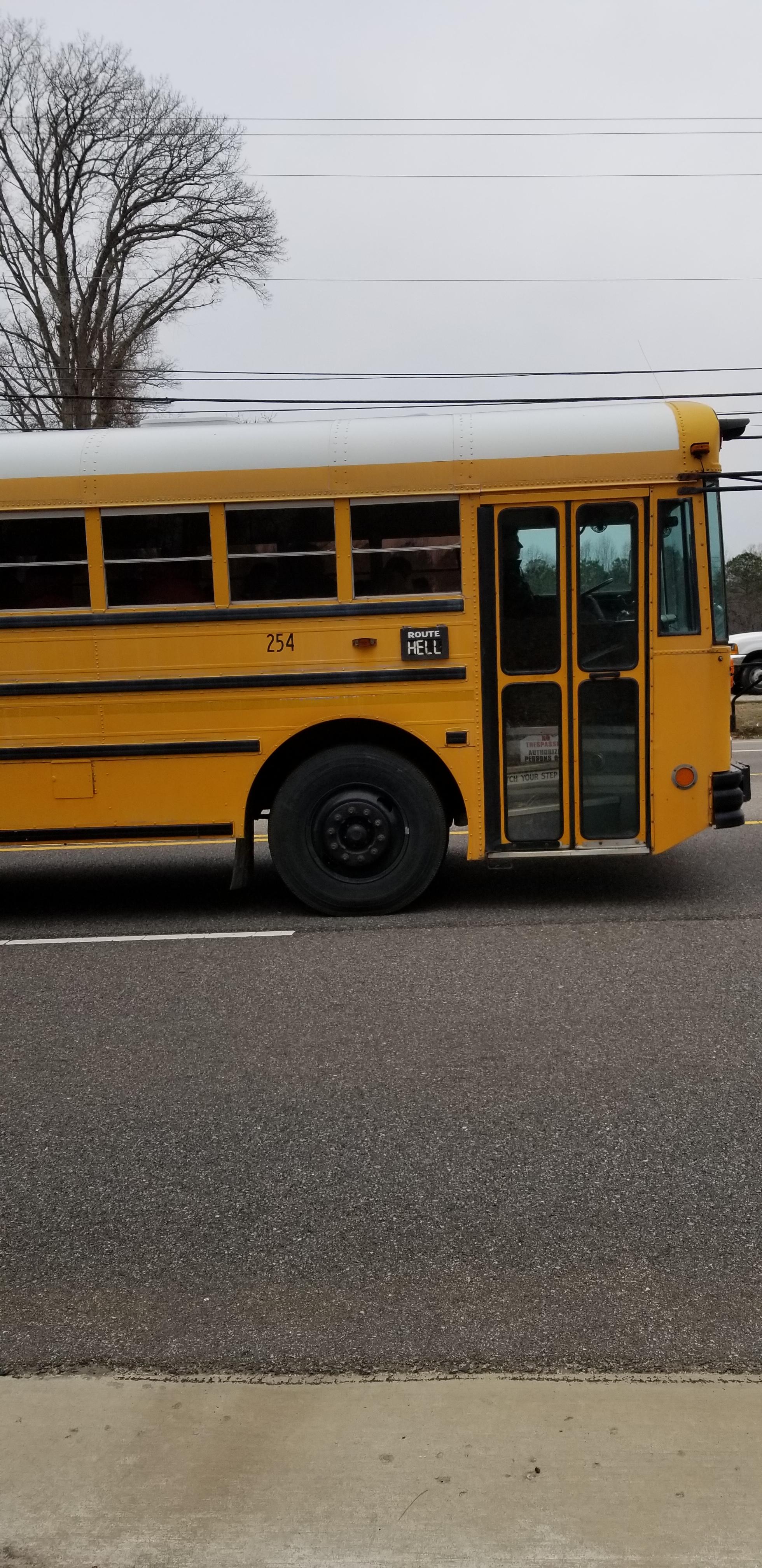 Chesterfield county school bus r/rva