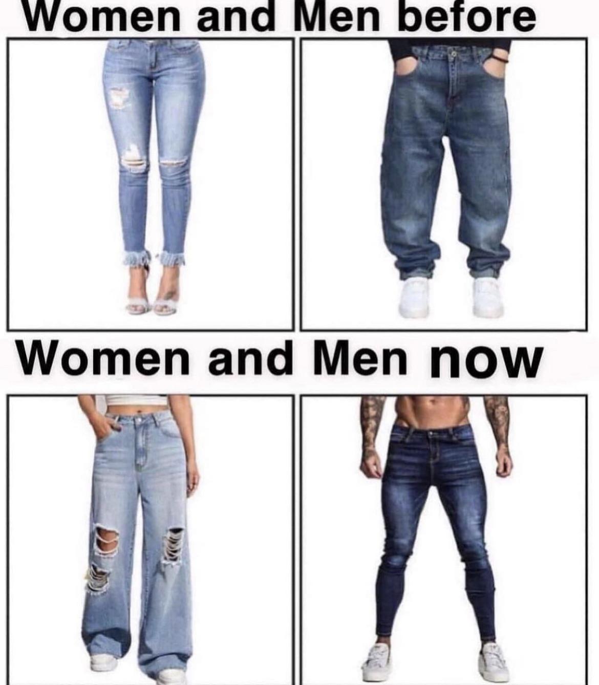 I think we can all agree that the real problem with this is baggy pants