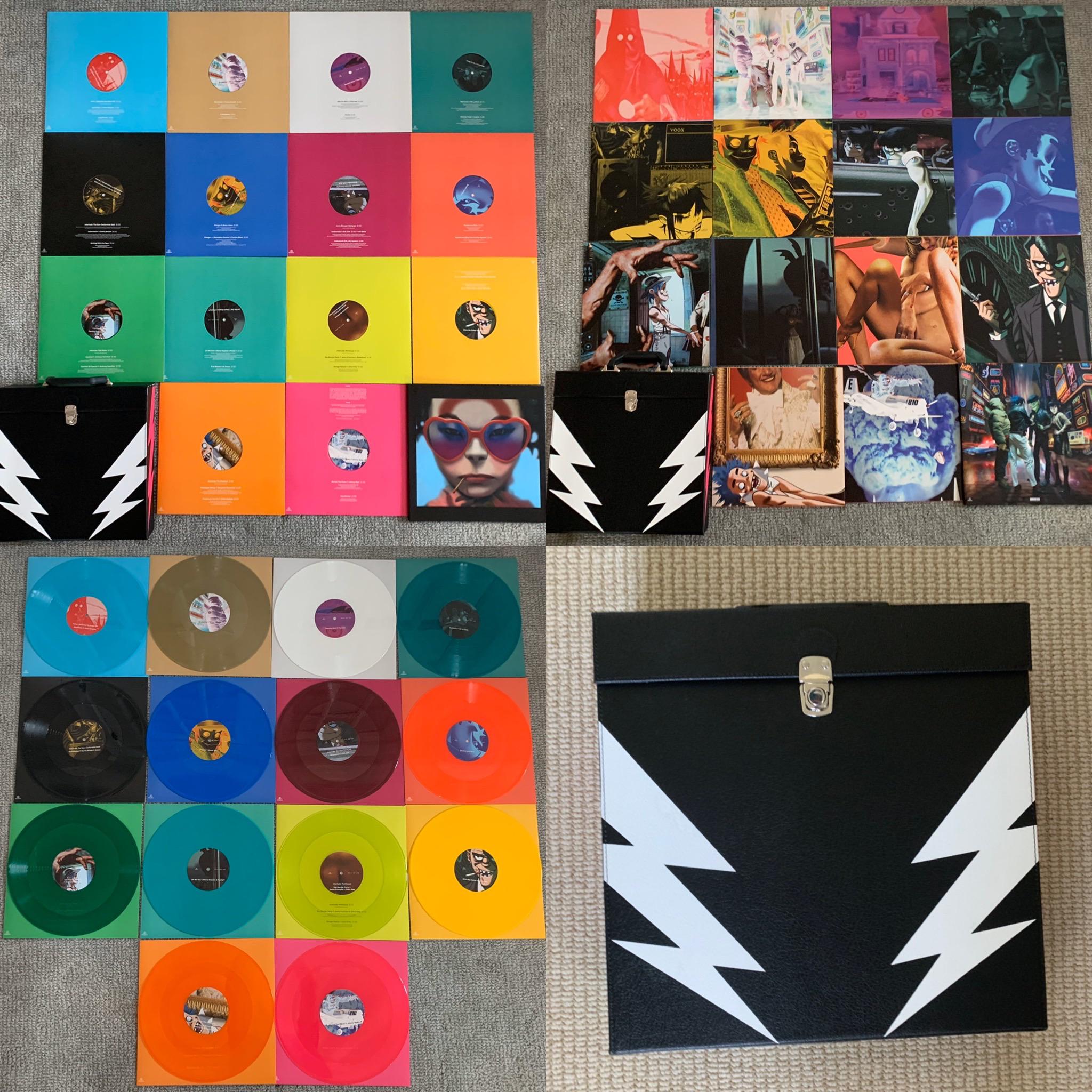 I got the Humanz Super Deluxe vinyl box set for my birthday! My