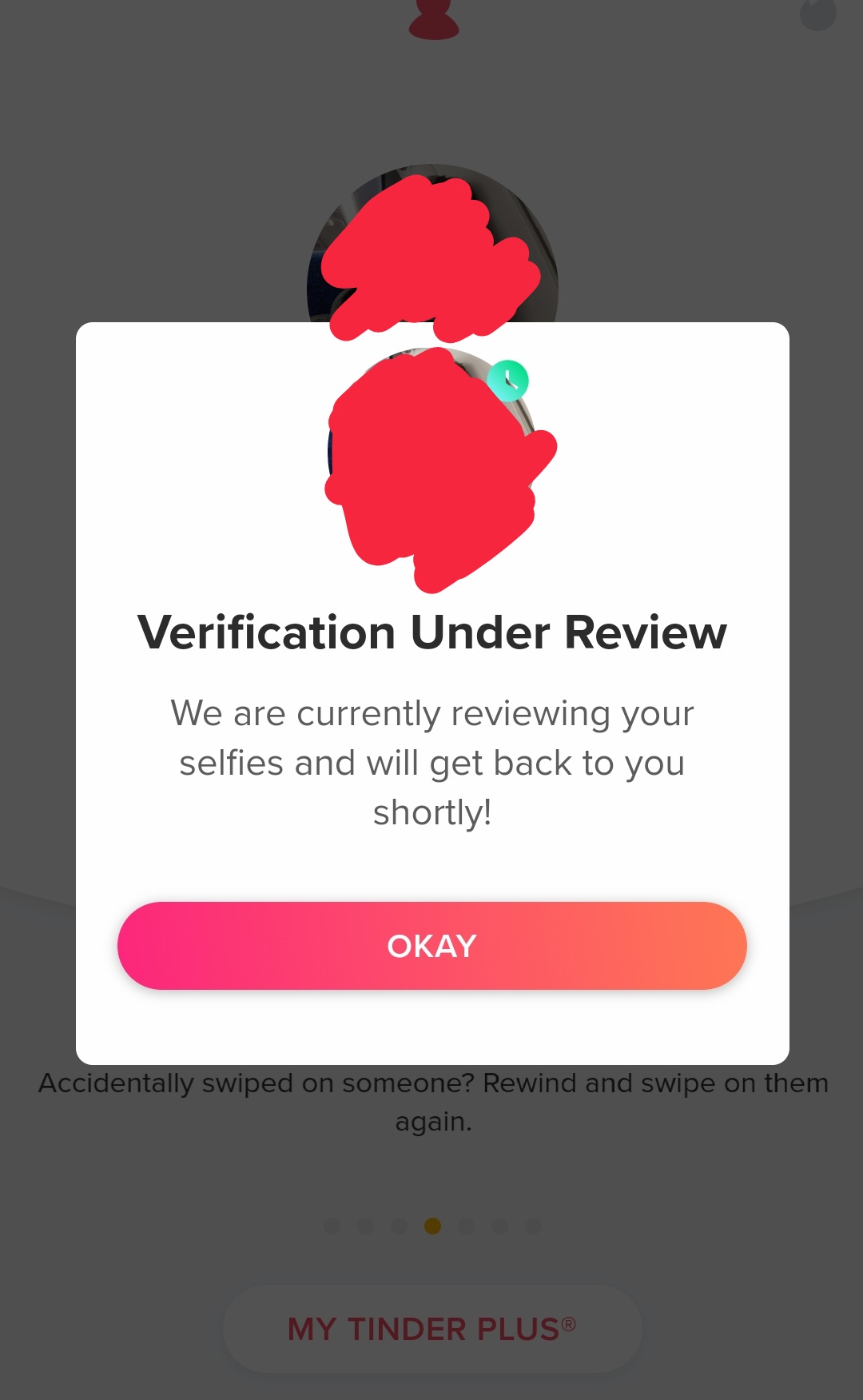 I used fake gps app to verify my photos, but it says that its under