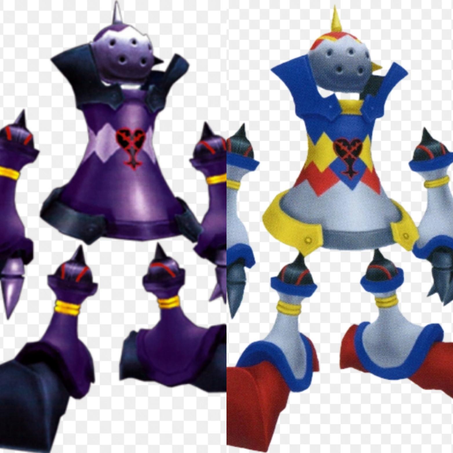 I think this is probably the worst palette change in Kingdom Hearts. I