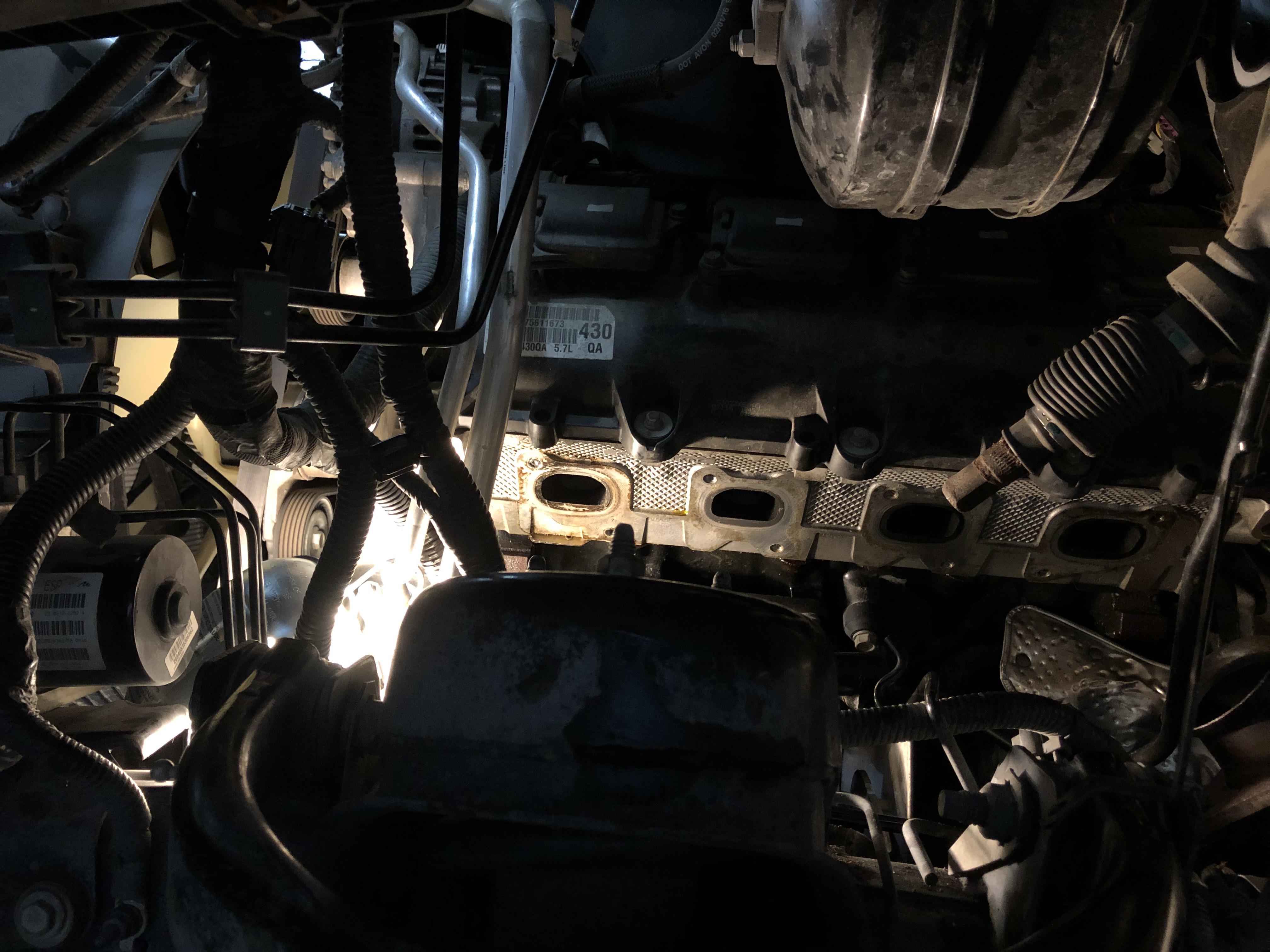 Suck broken manifold bolt. Tried drilling and extracting, but no luck. What now? r/ram_trucks