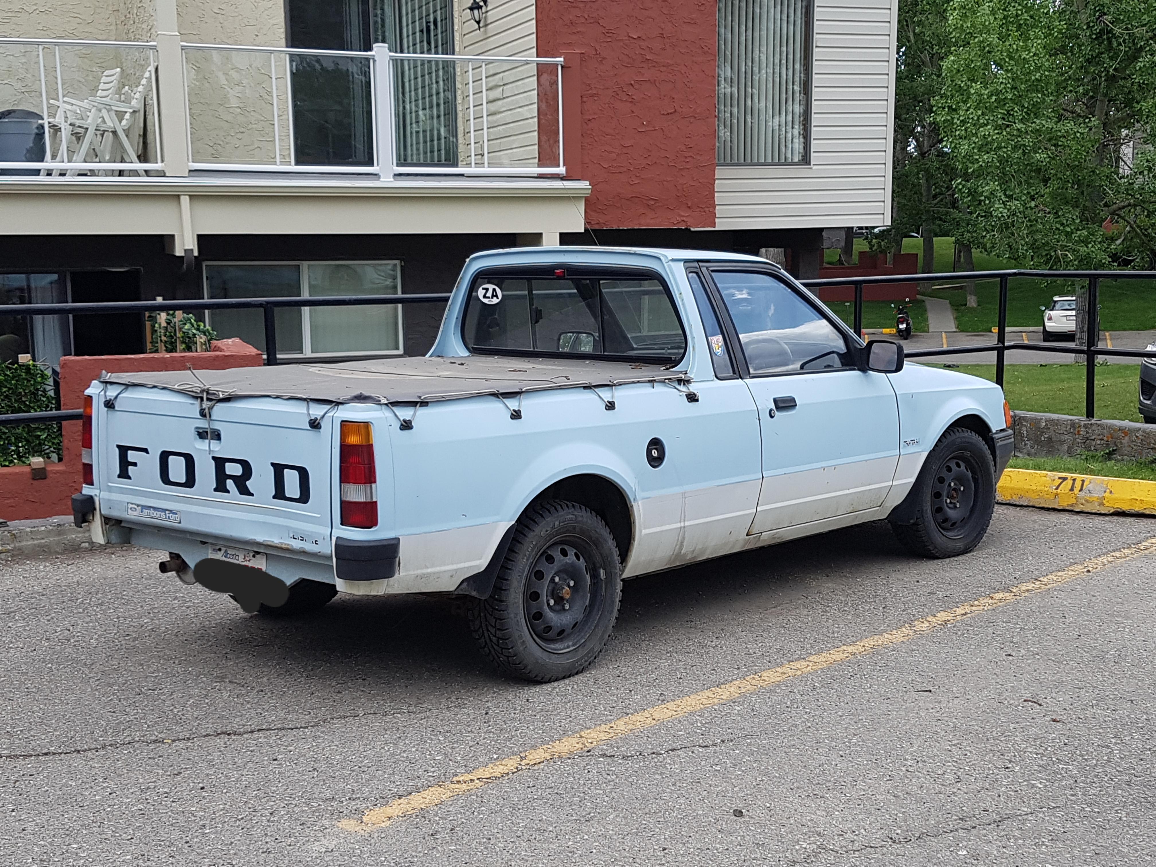 Someone imported a South African Ford Bantam "Pickup" to Calgary r