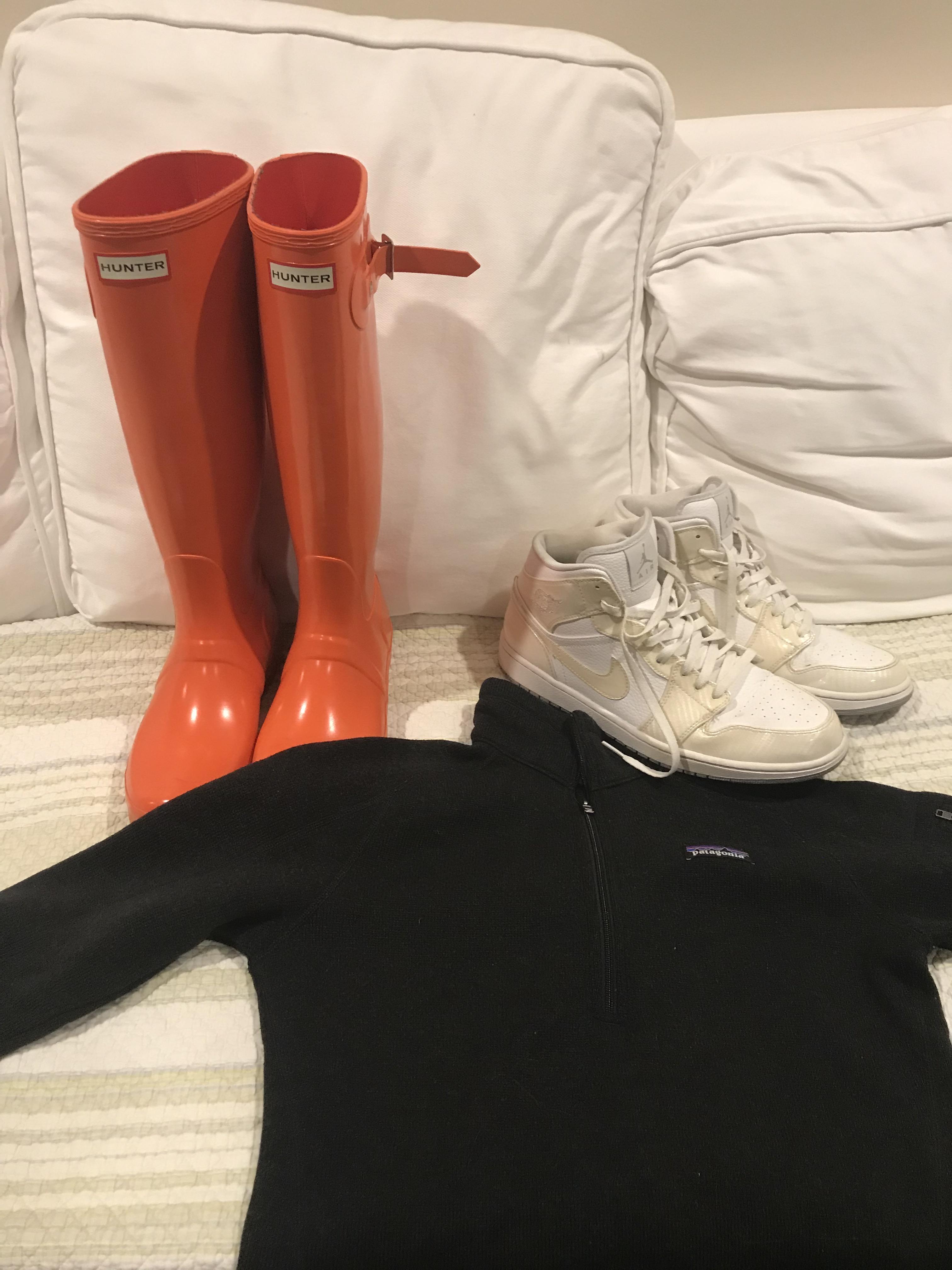 14 (After a coupon) for Hunter Boots (Never Worn), a Patagonia Better