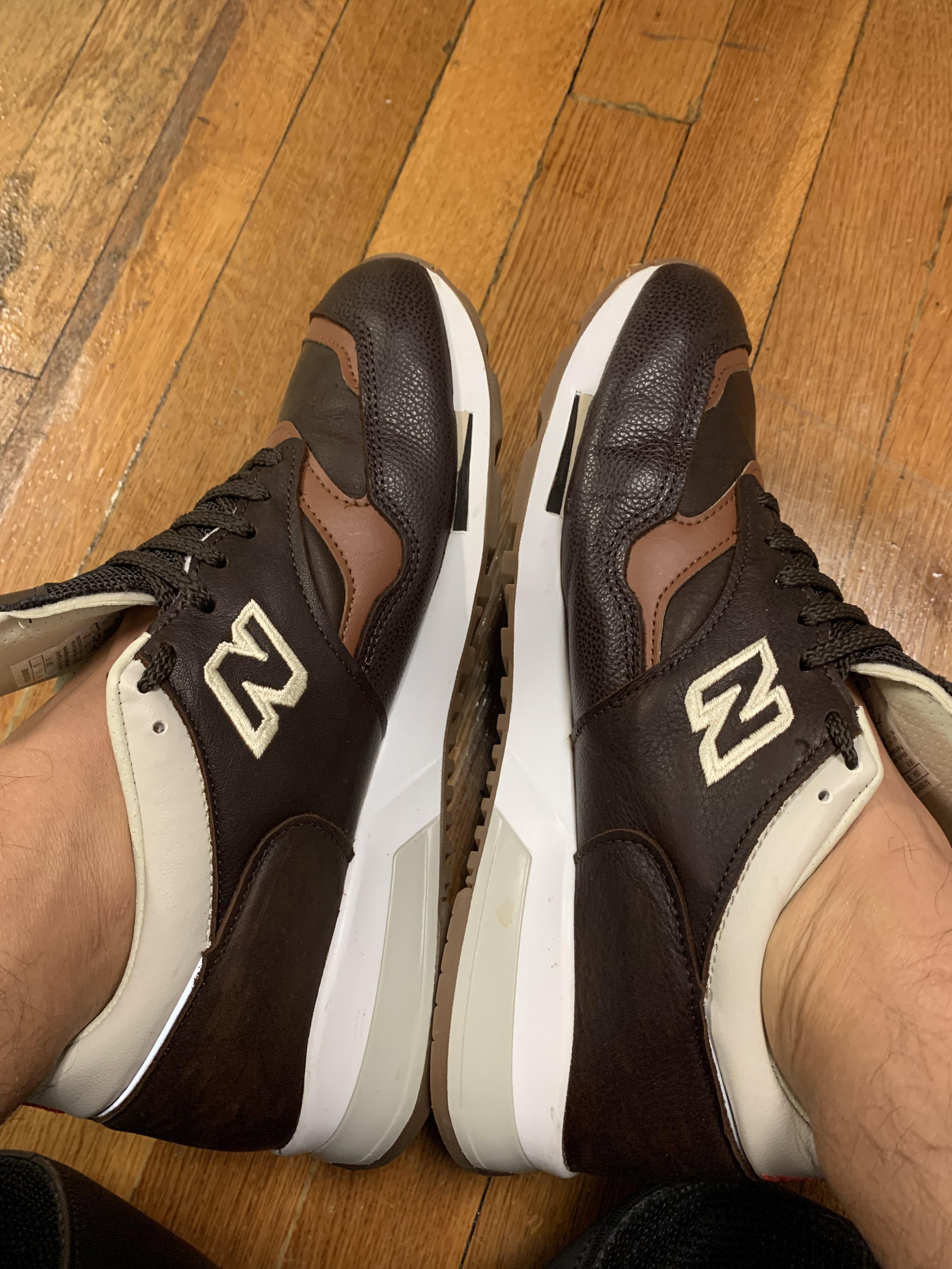 Why does new balance do this? On every pair of 1500 I own, the N logo is stitched different per