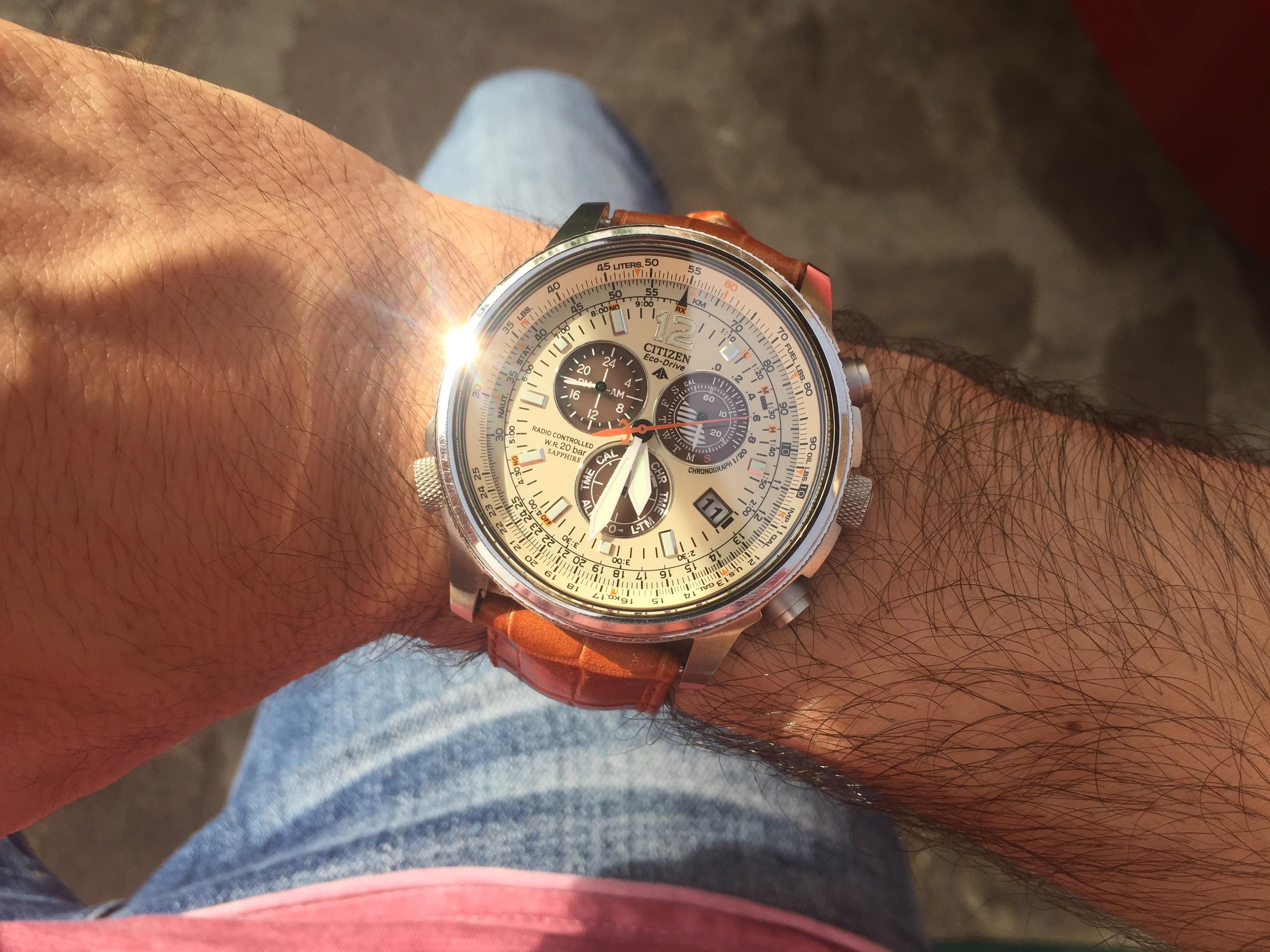 [Citizen] poor man's Navitimer Watches