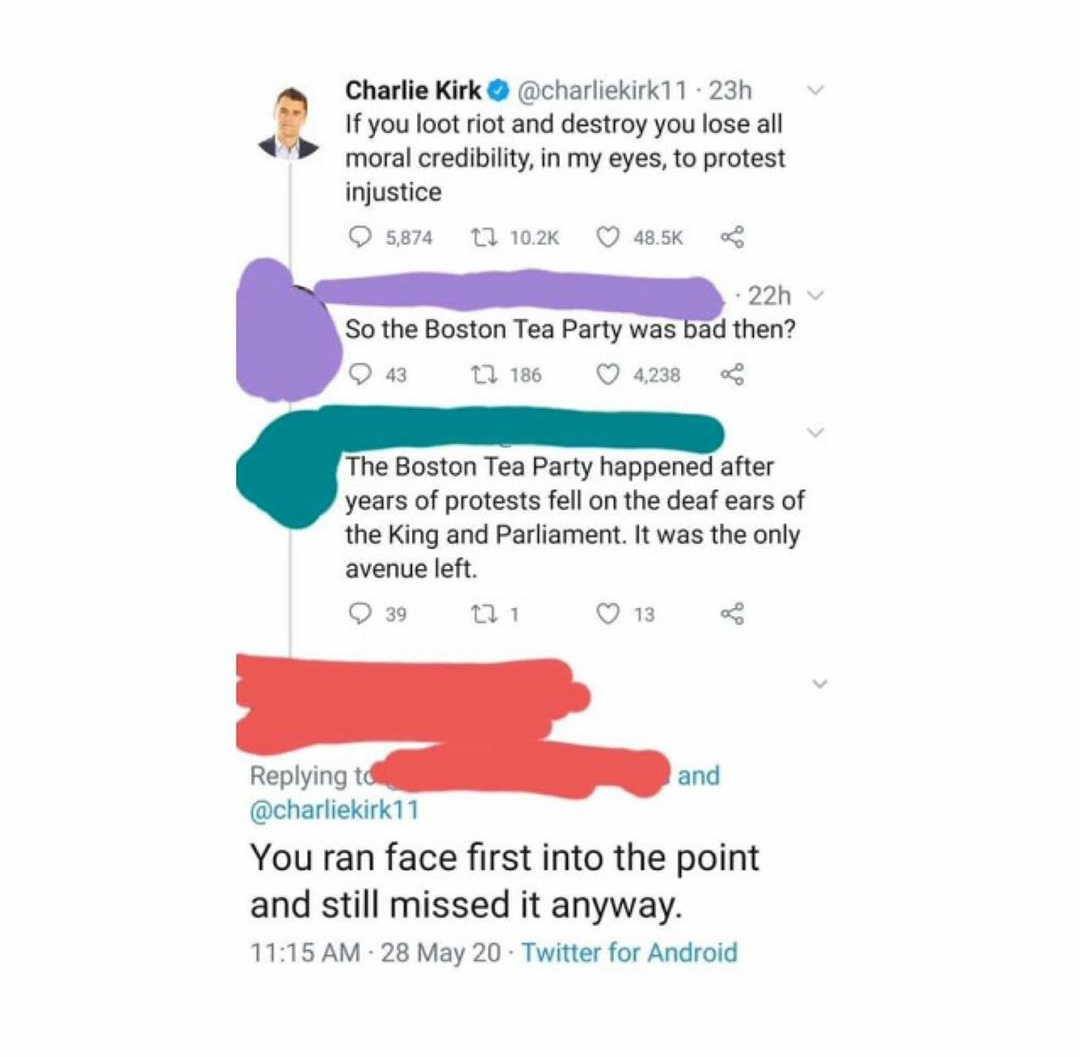 It baffles me how you can miss something so painstakingly clear r