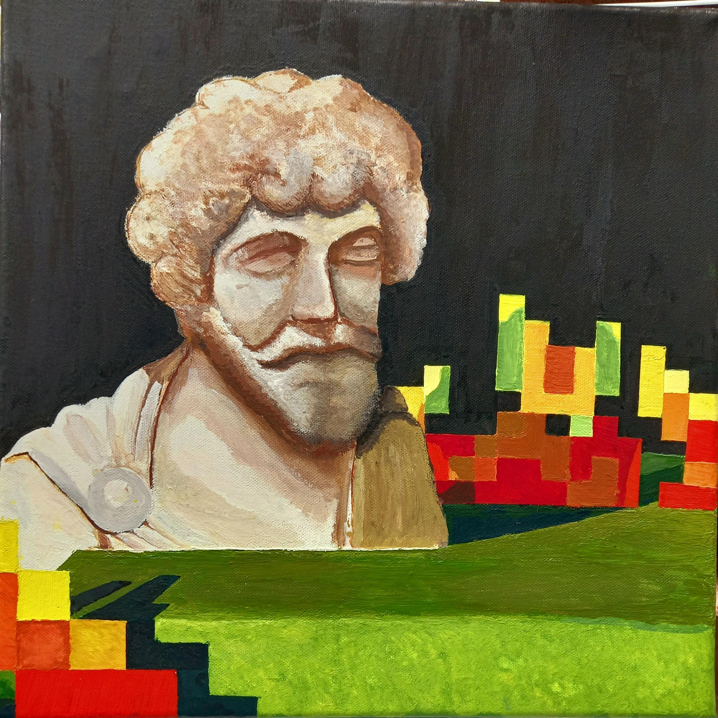 minecraft painting în real life r/Minecraft