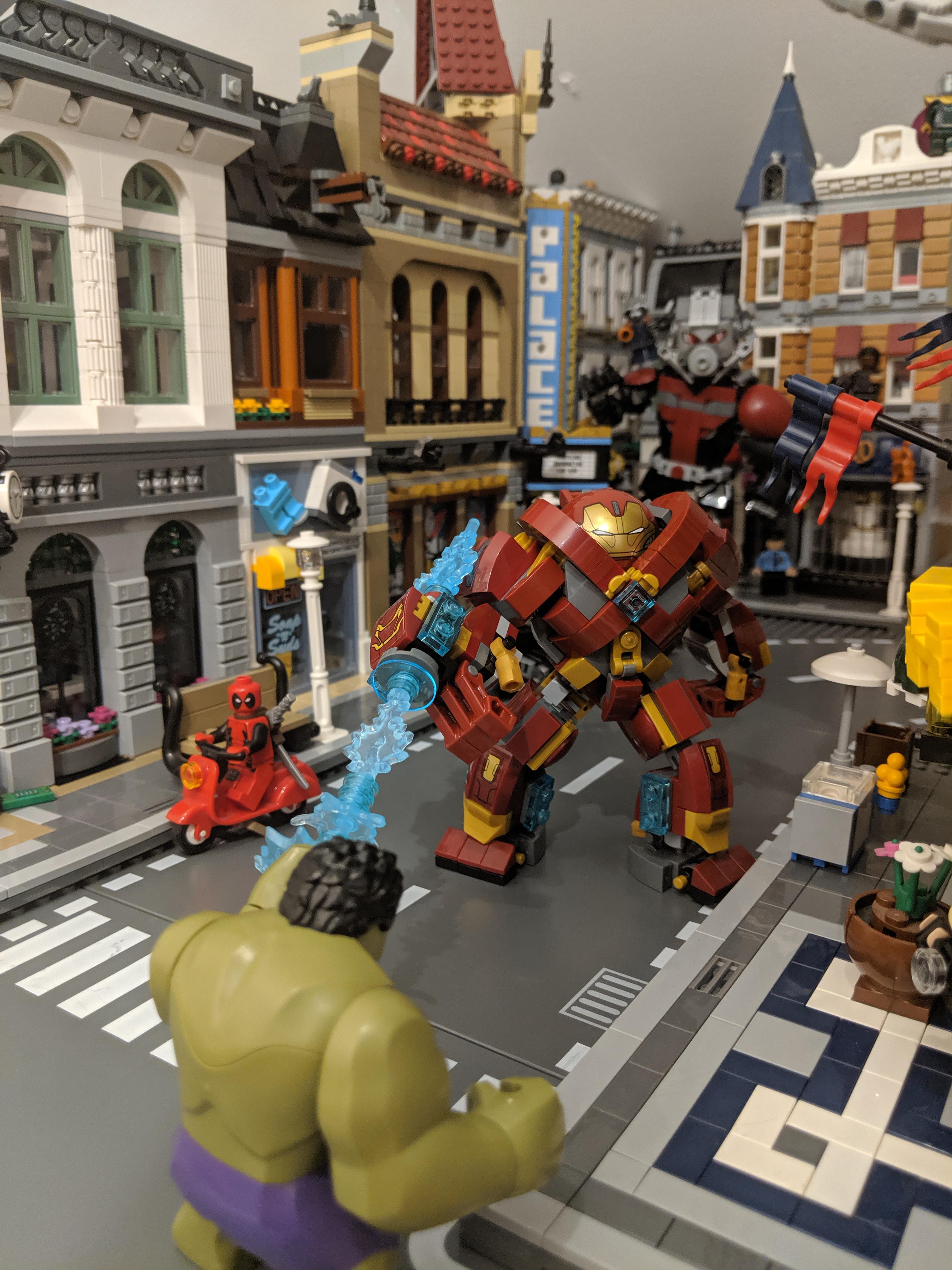 Quick bust up r/lego