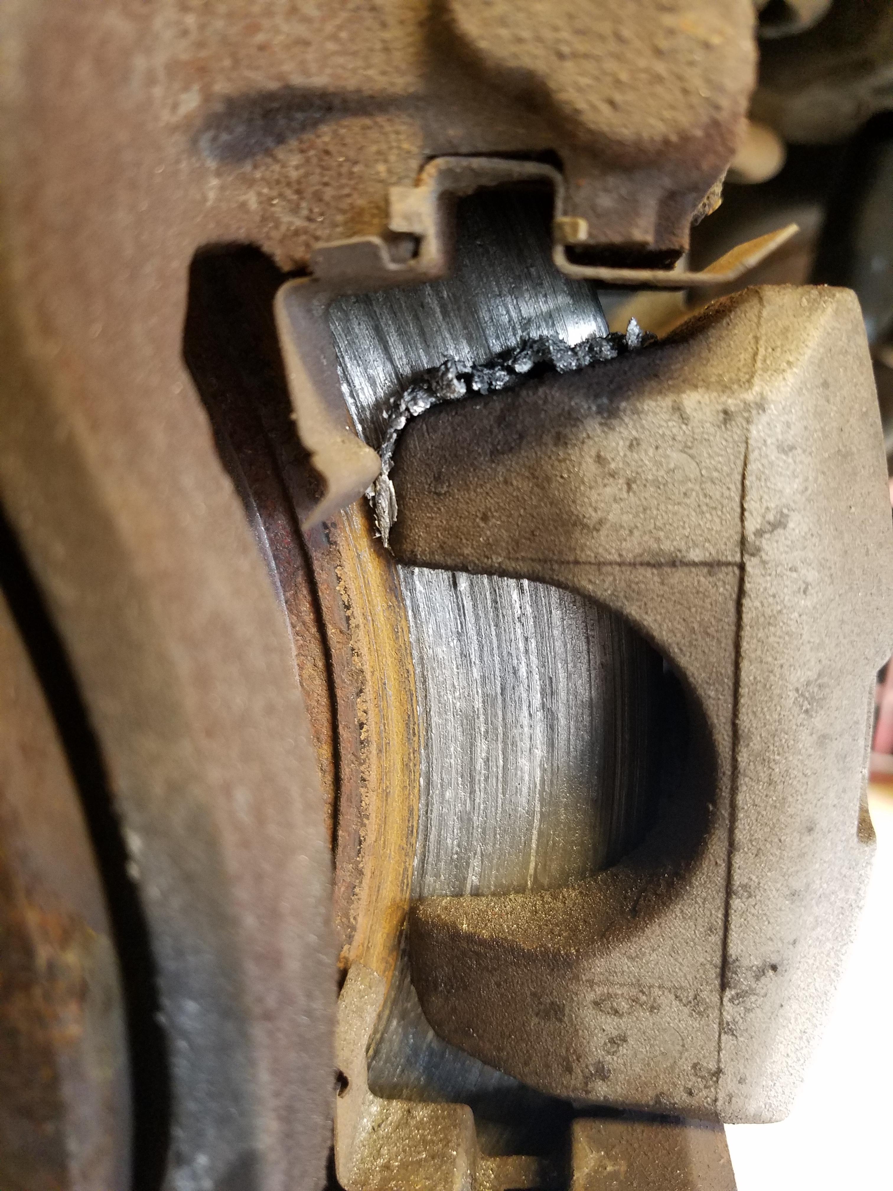normal brake wear : r/Justrolledintotheshop