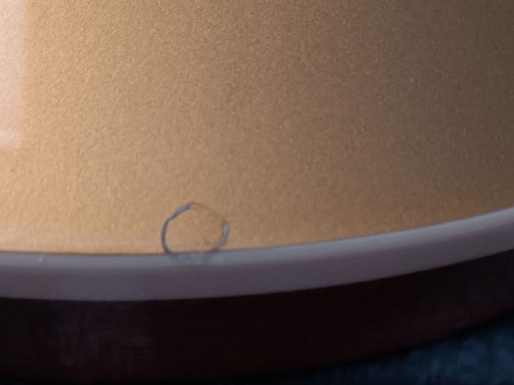 Nitro clear coat crack? r/guitarrepair