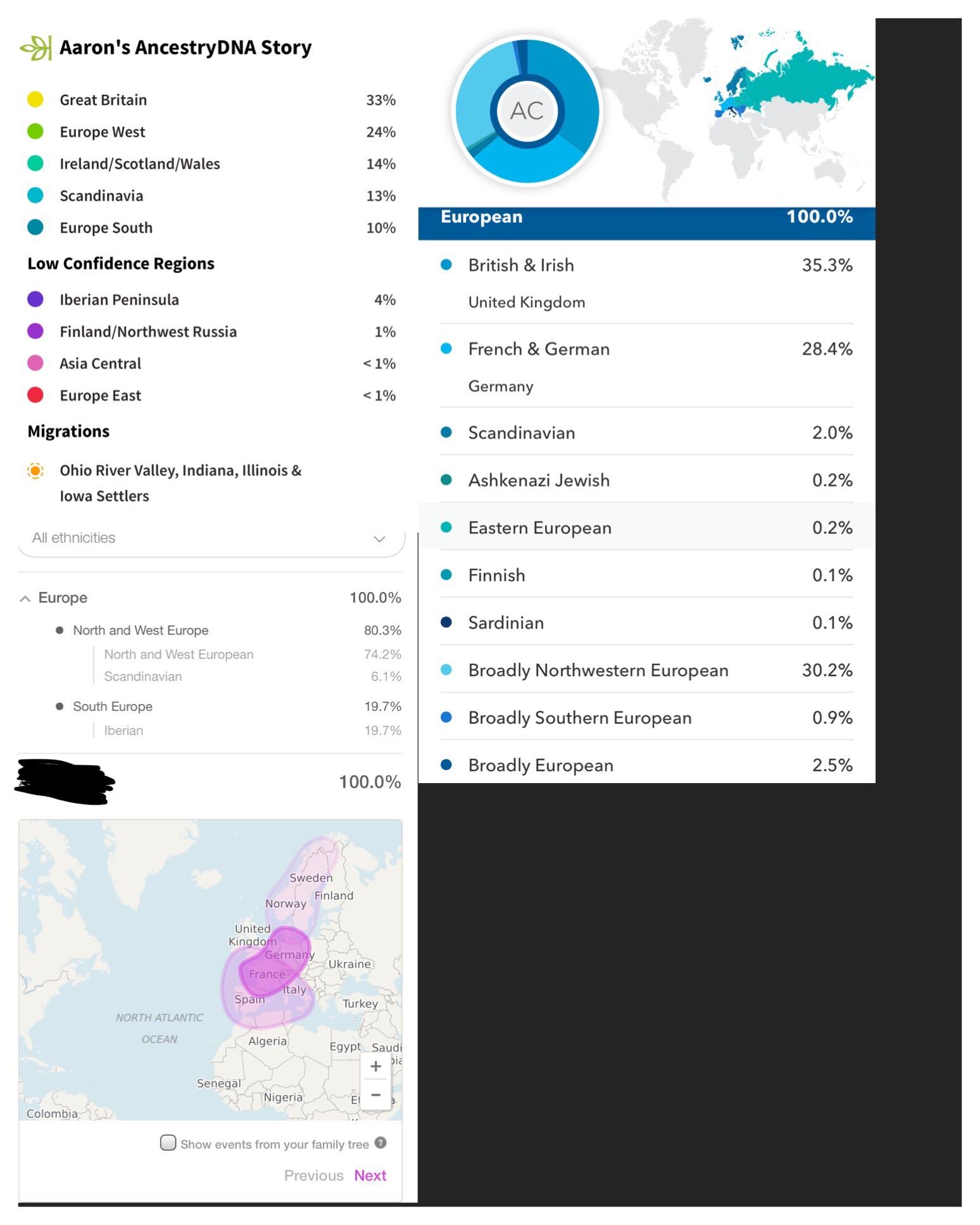 Ancestry DNA vs MyHeritage vs 23andMe Results r/AncestryDNA