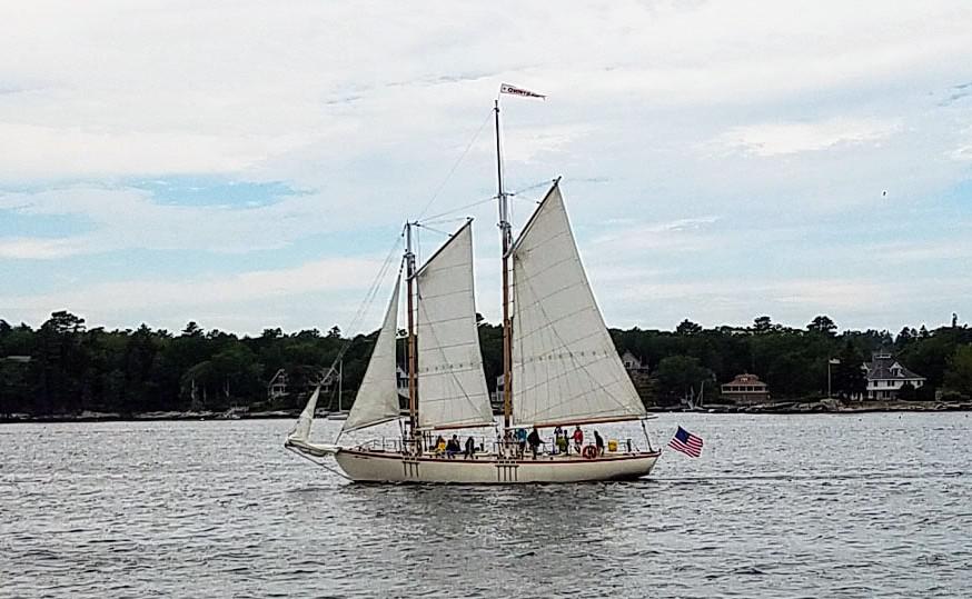 Sailing on this schooner in Boothbay Harbor was the best part of my Maine vacation. r/Maine