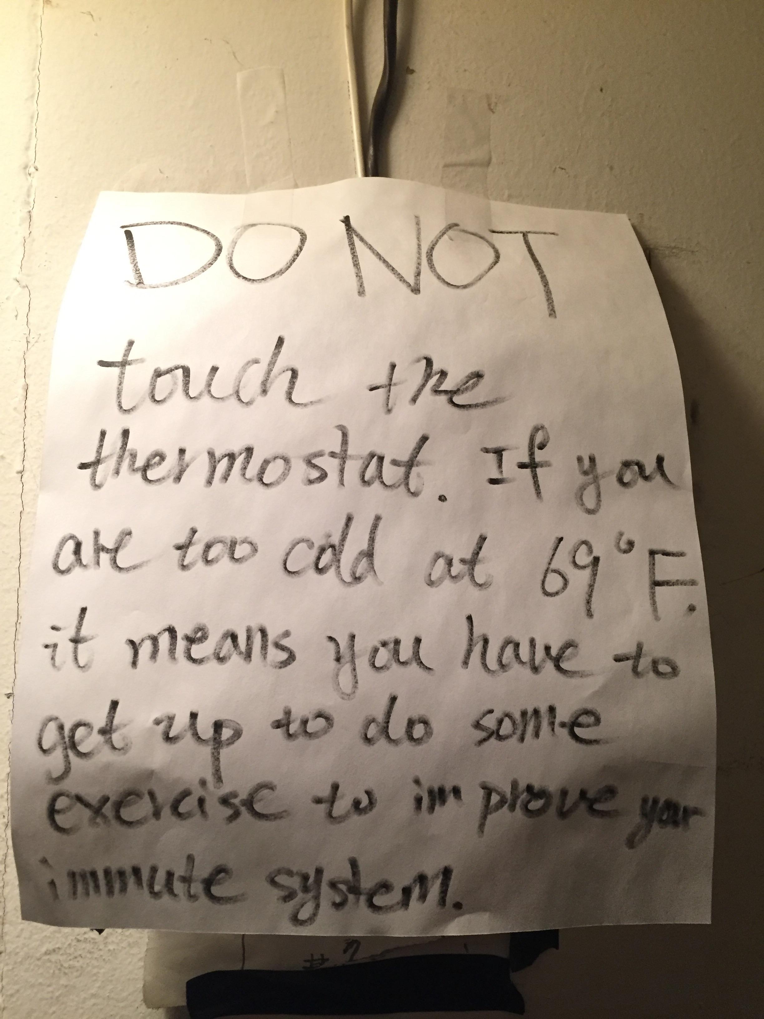 Is this type of notice illegal to post? if so, how/where can I report