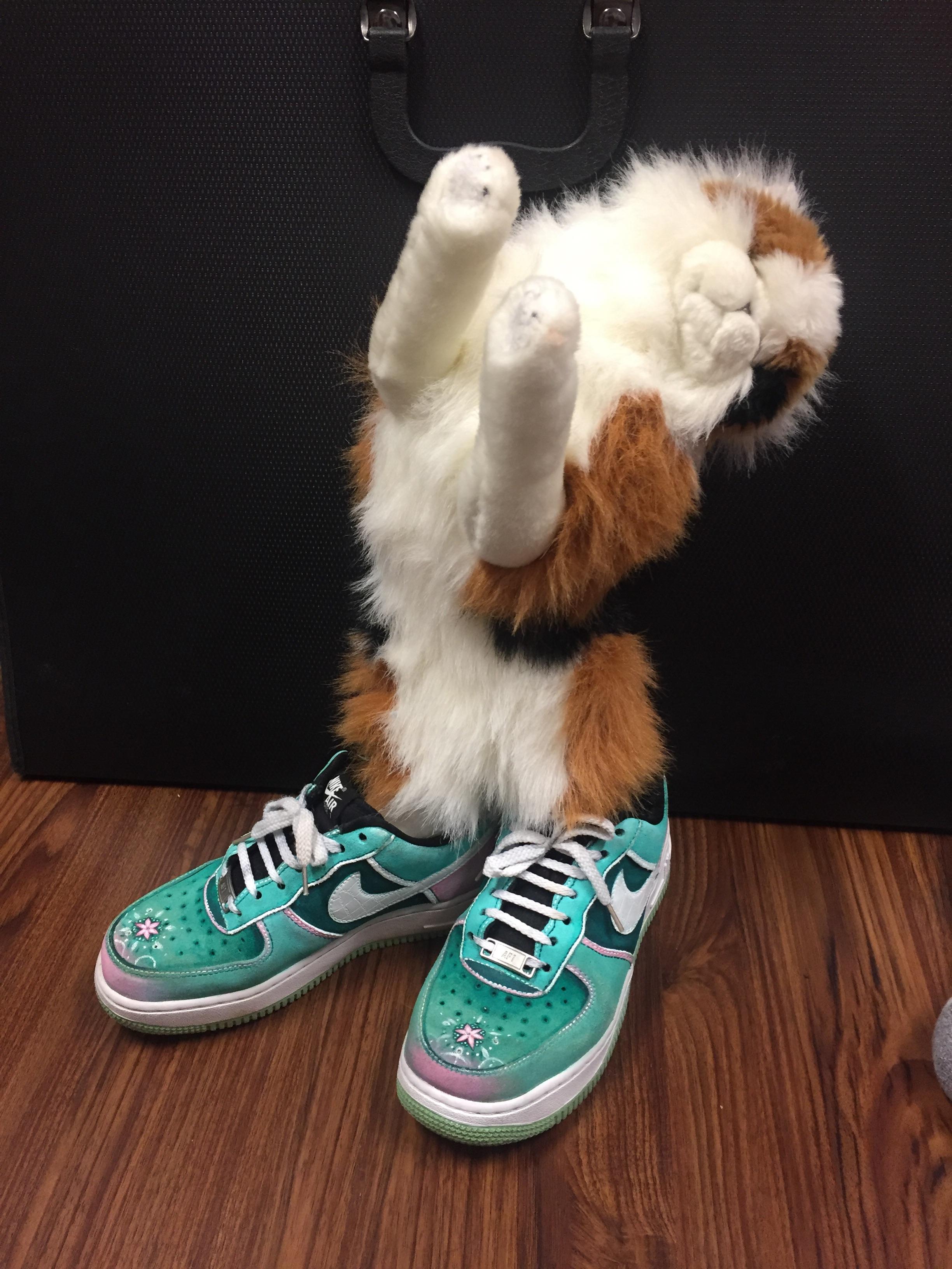 Repainted my Nike Air Force 1s. What do u guys think? r/Sneakers