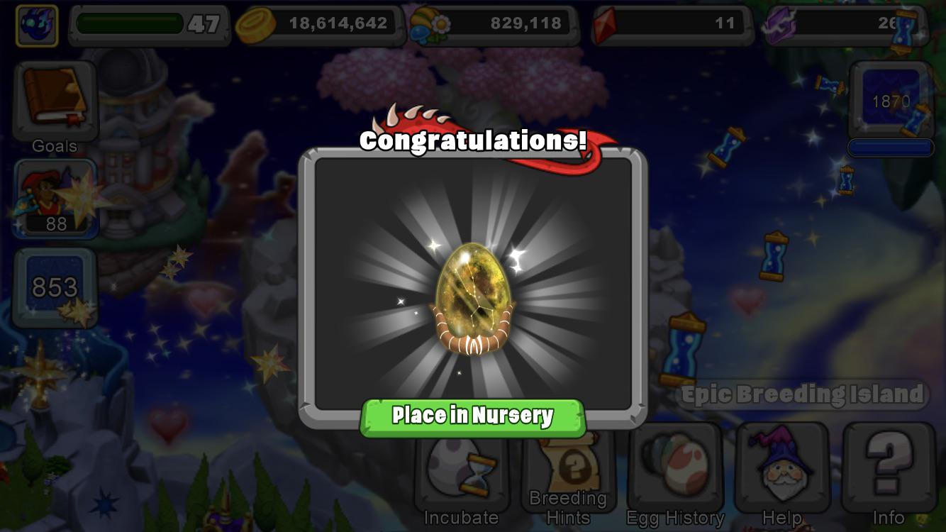 Just bred Taurian on first attempt!! r/dragonvale