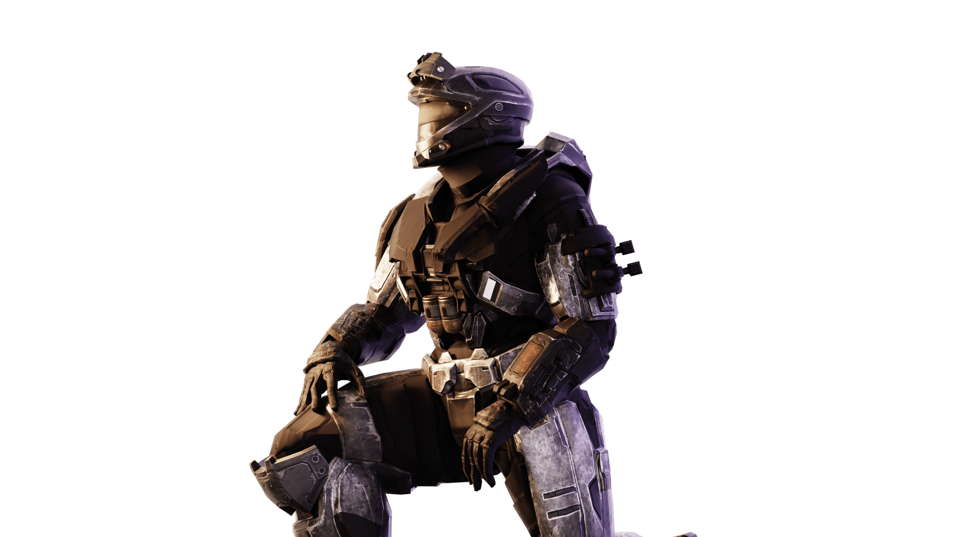 I rendered my halo reach character in blender cycles.. this is what it
