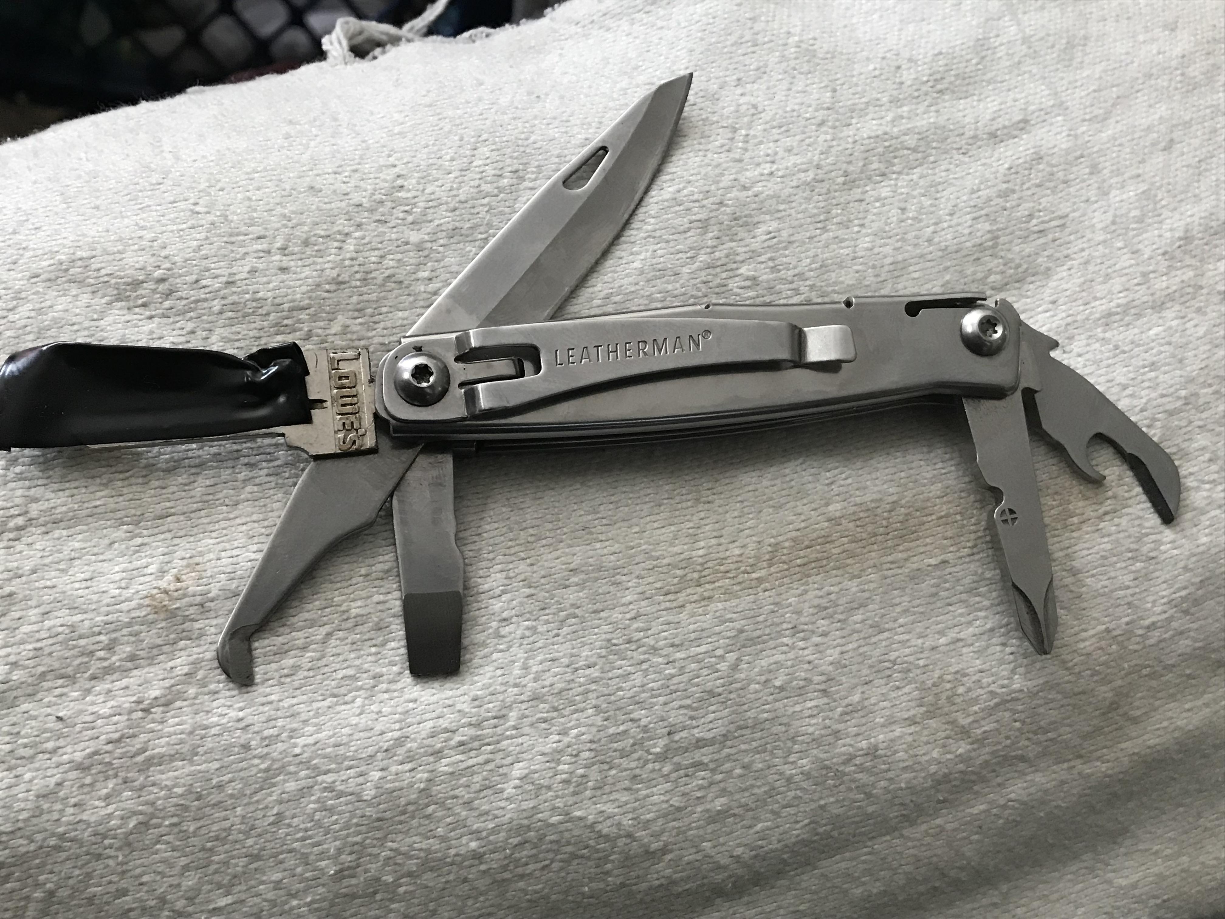 Leatherman Rev single with a key mod r/multitools
