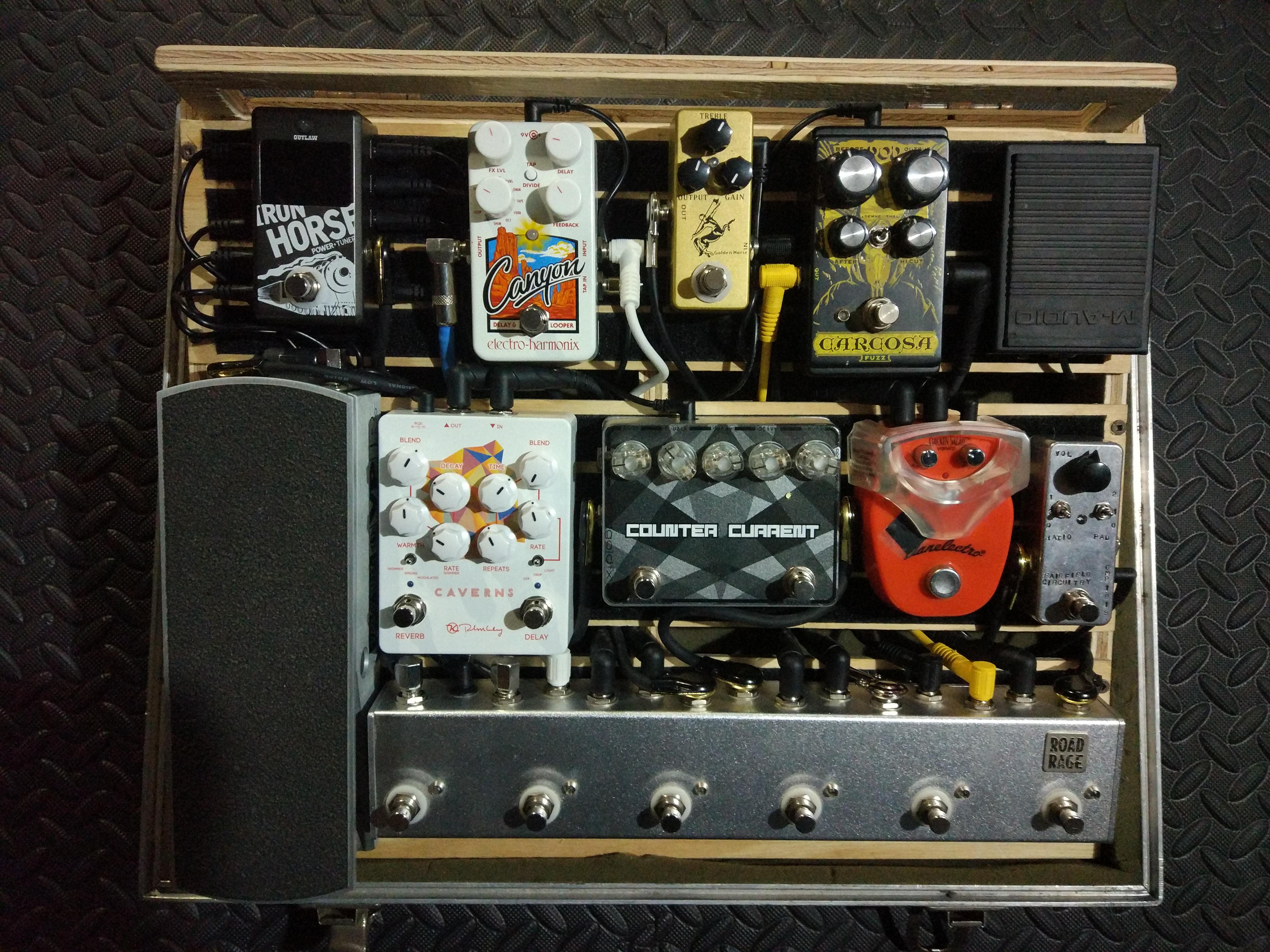 Why have two pedals when you can have one? NPD Keeley Caverns (also