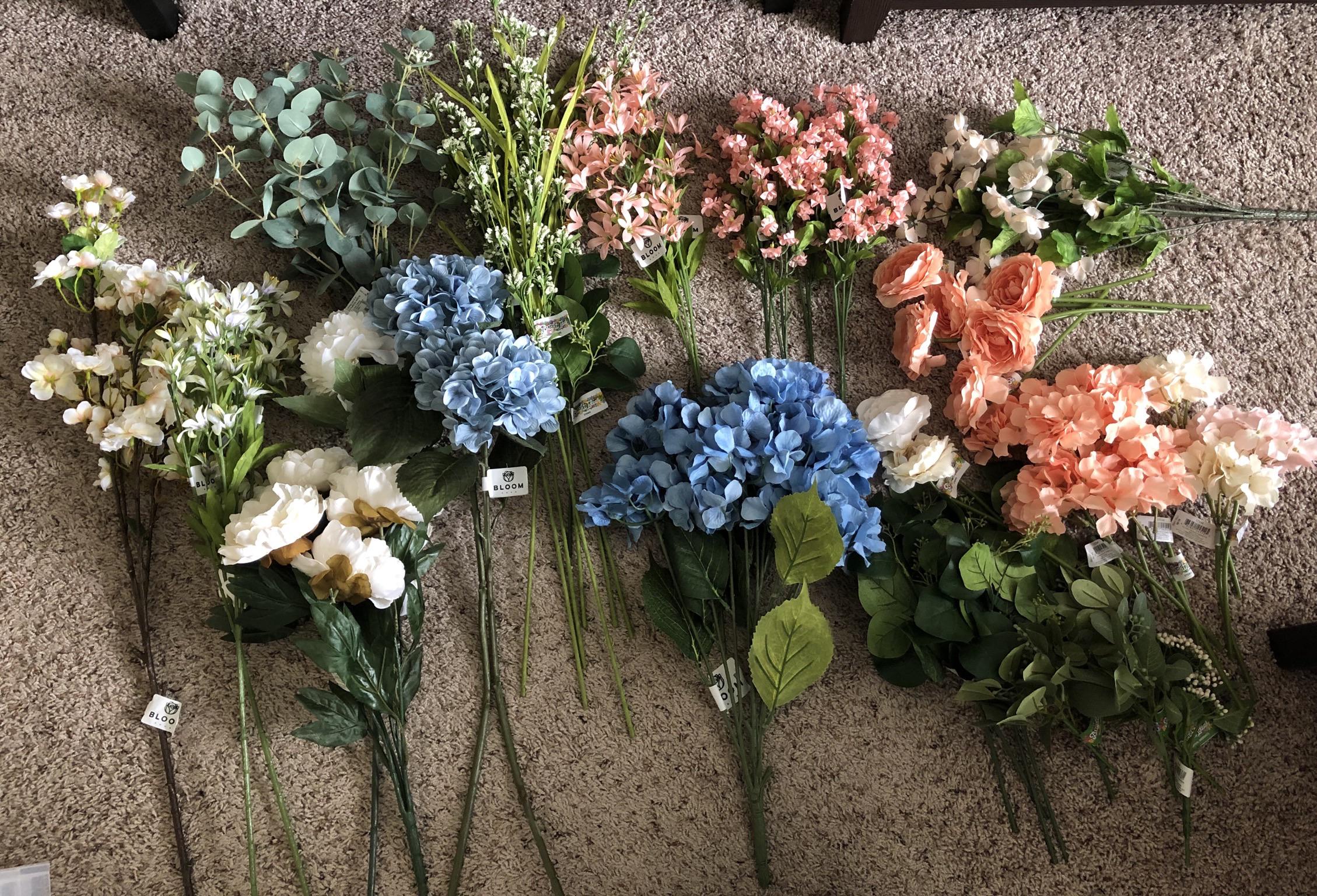 That JoAnn’s sale is no joke! All these flowers for 140! r