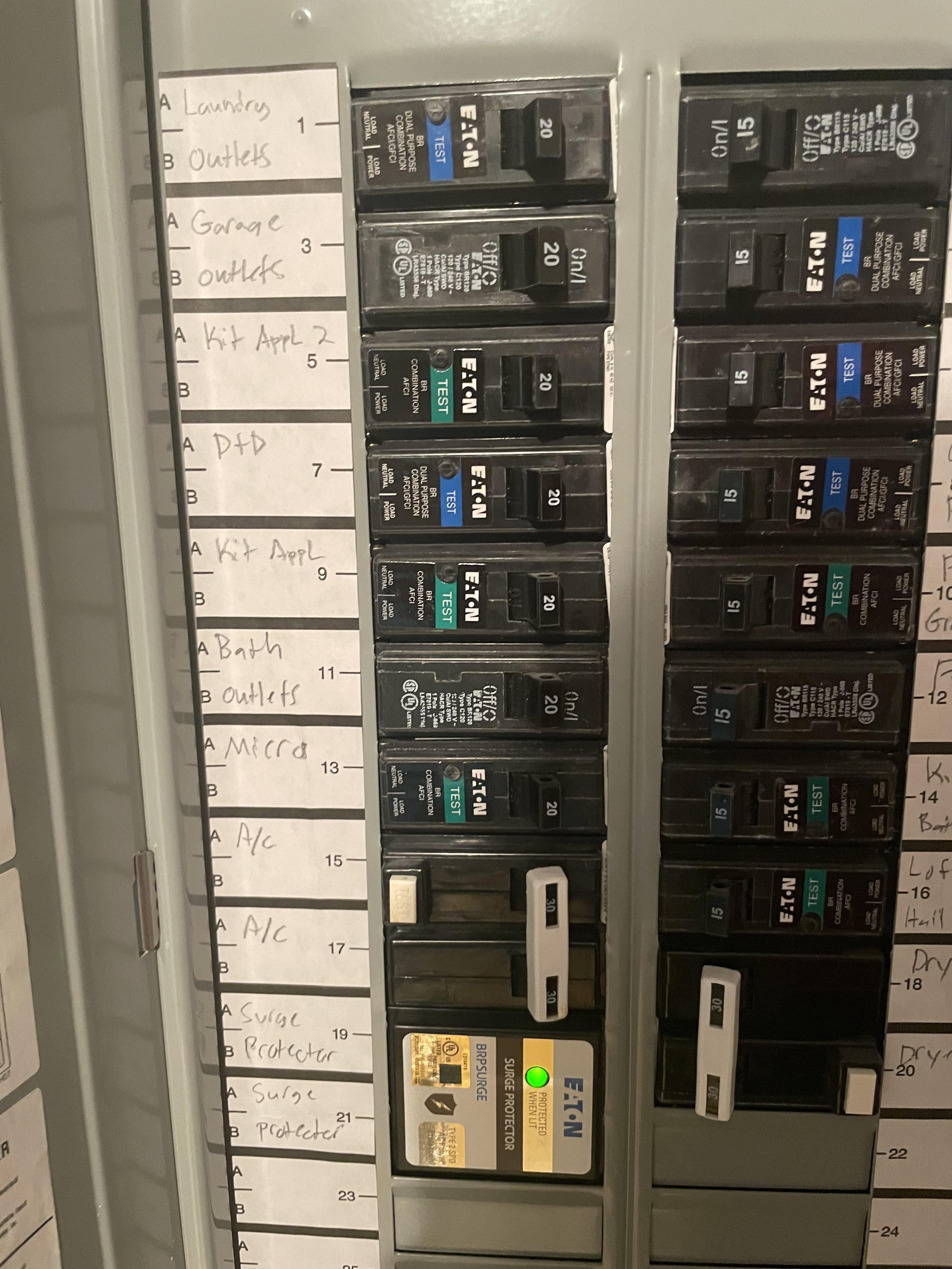 Panel picture on previous GFCI question. : r/electrical