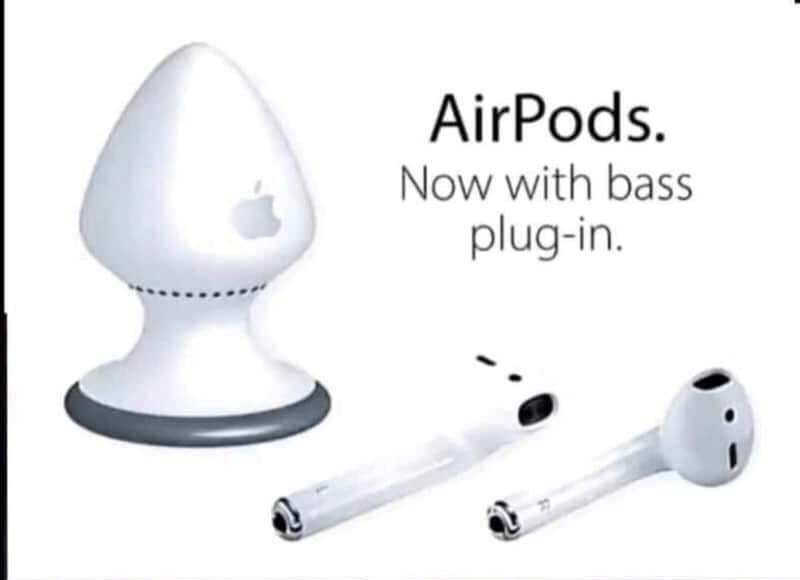 AirPod Bass Boosted. 70 Movement +80 Bass.