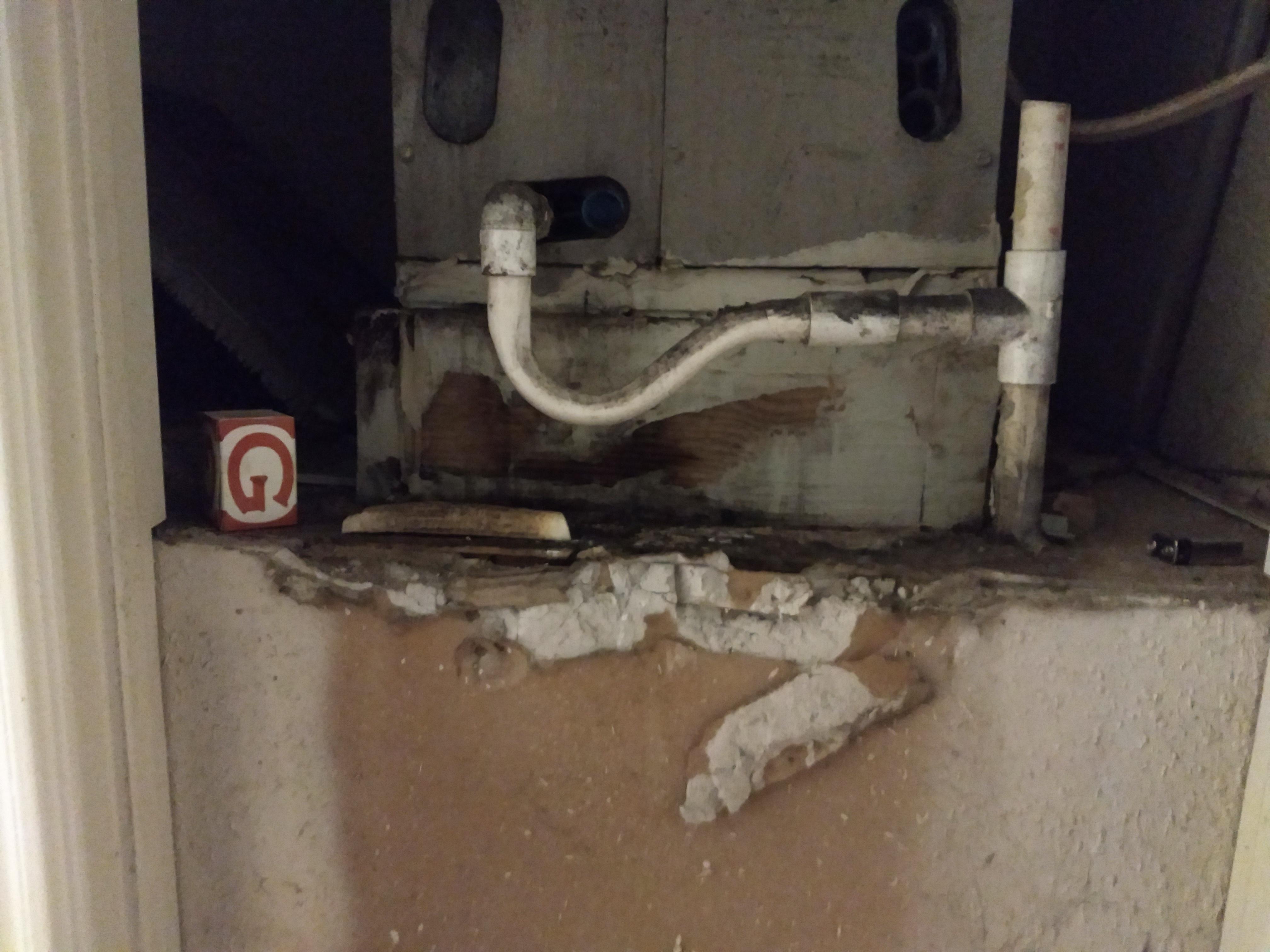 Why would condensation drain line be like this? Seems likely to cause