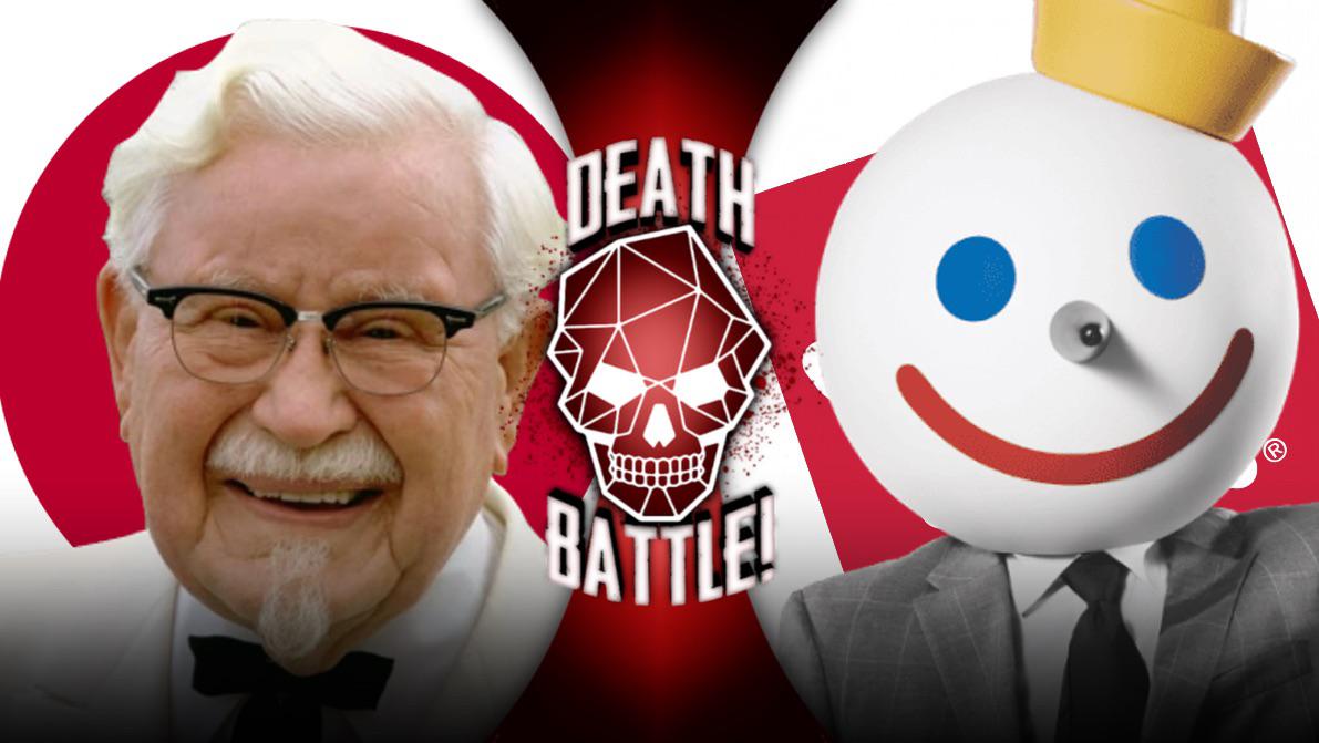 Colonel Sanders Vs Jack Box (KFC Vs Jack in the Box) r