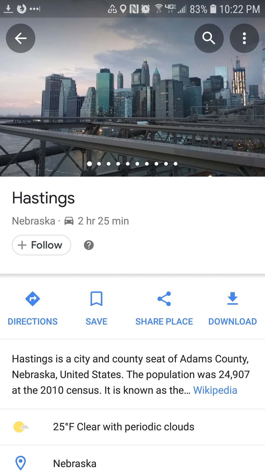 This is Hastings according to Google Maps r/Nebraska