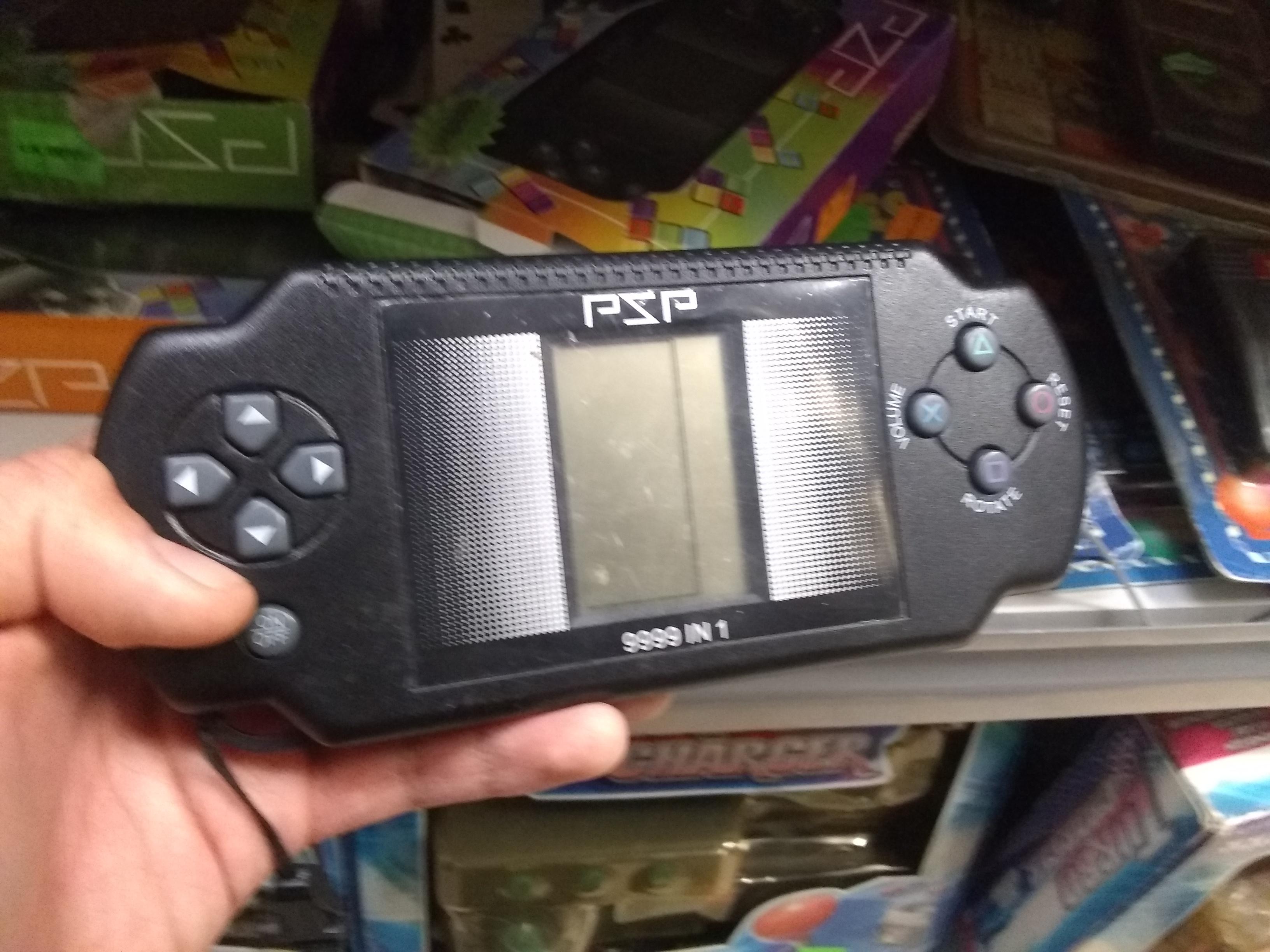This offbrand "PSP." Found this at a city somewhere in Texas. r
