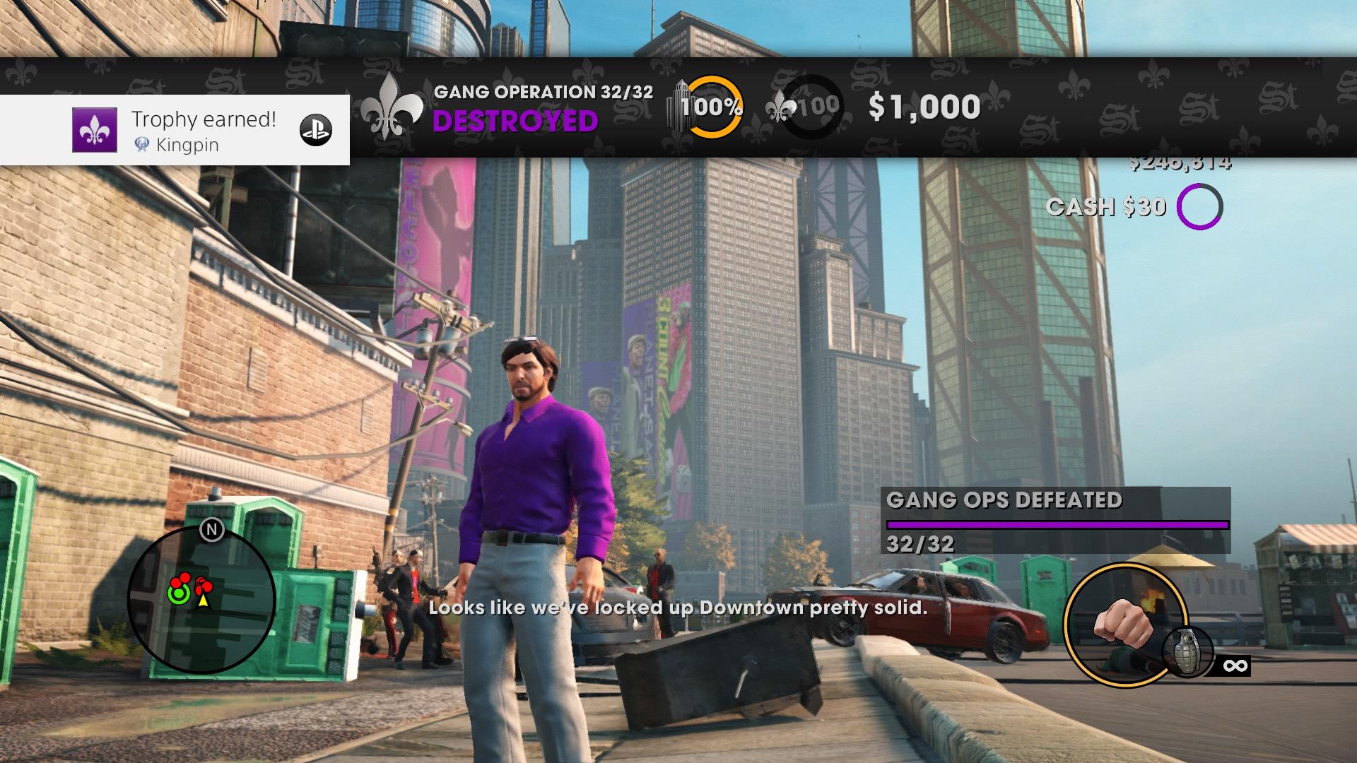 [Saints Row The Third Remastered] I'm living in that 32nd Platinum