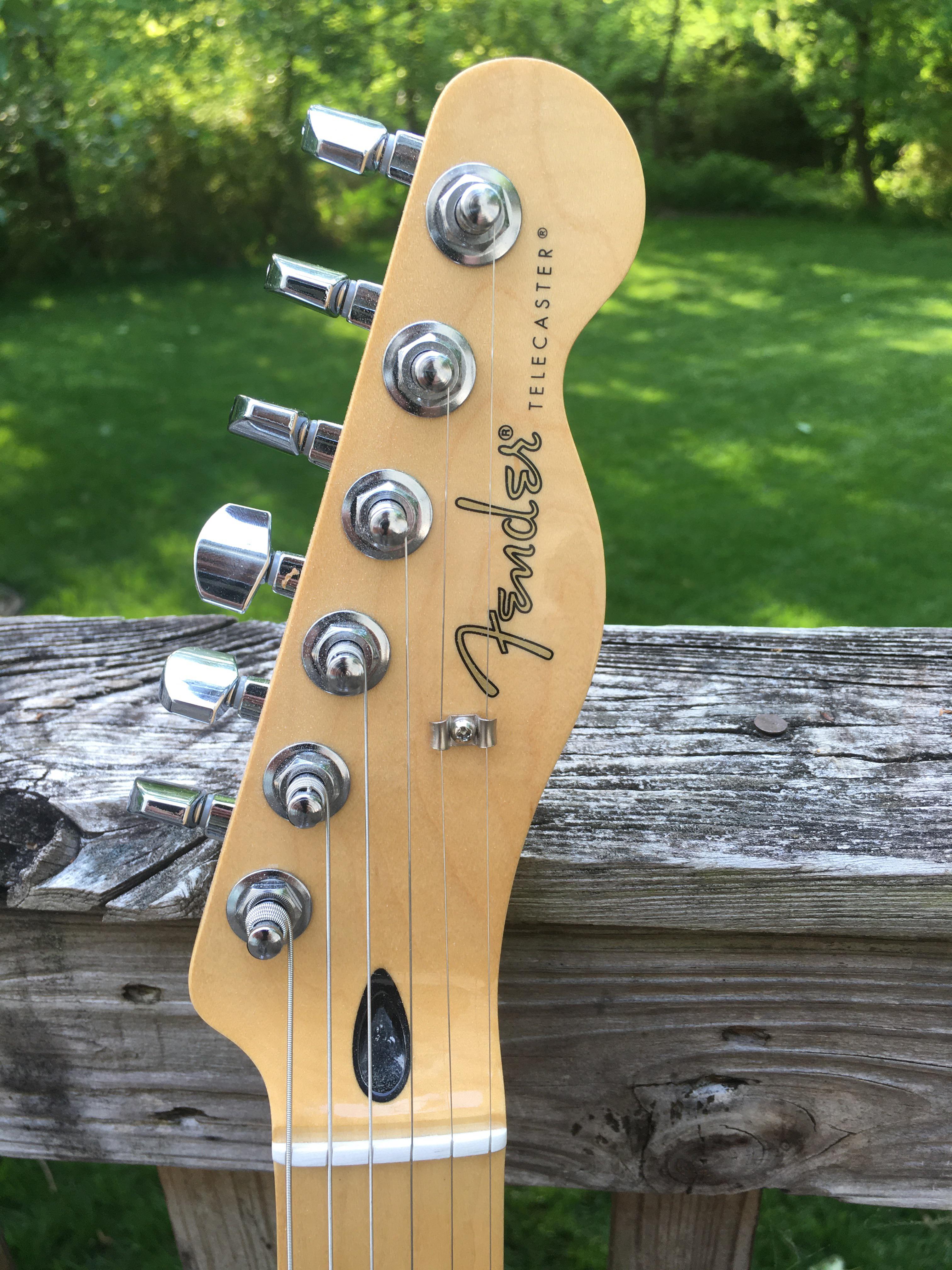 What is the red thingamajiggy on the back of the volume pot? telecaster