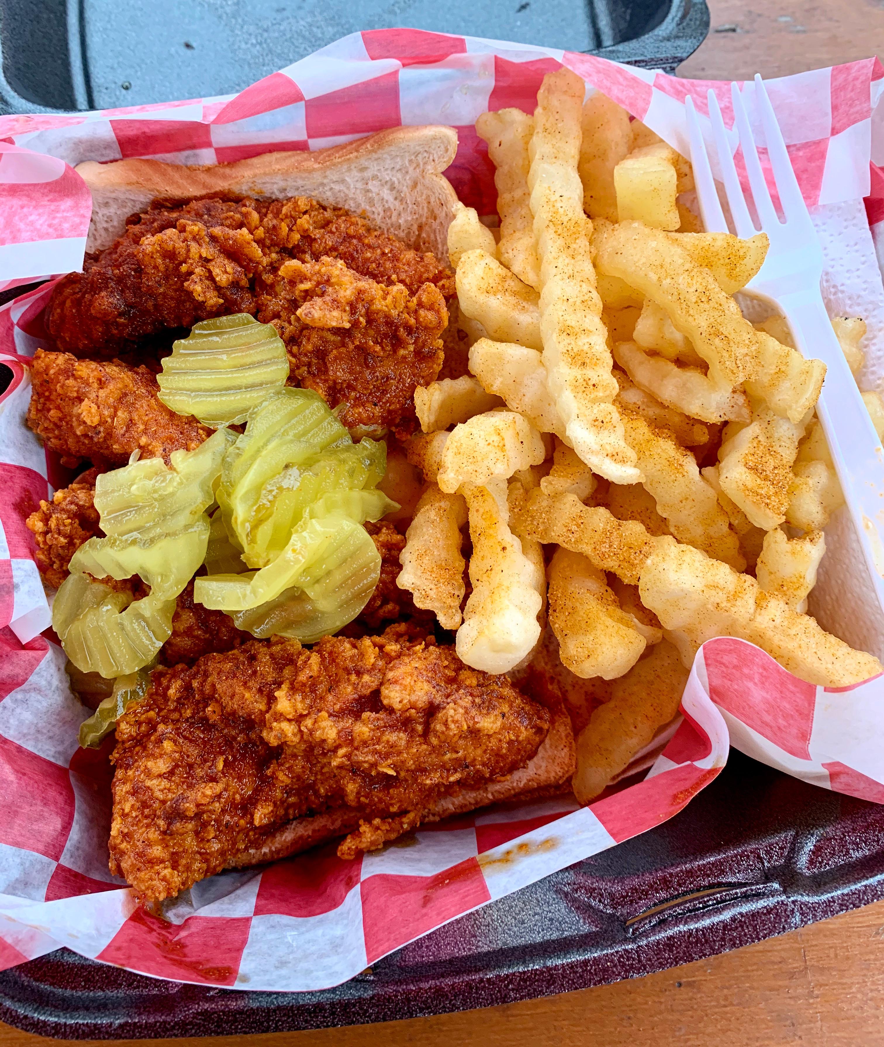 OG Nashville Hot Chicken from Princes r/FoodPorn