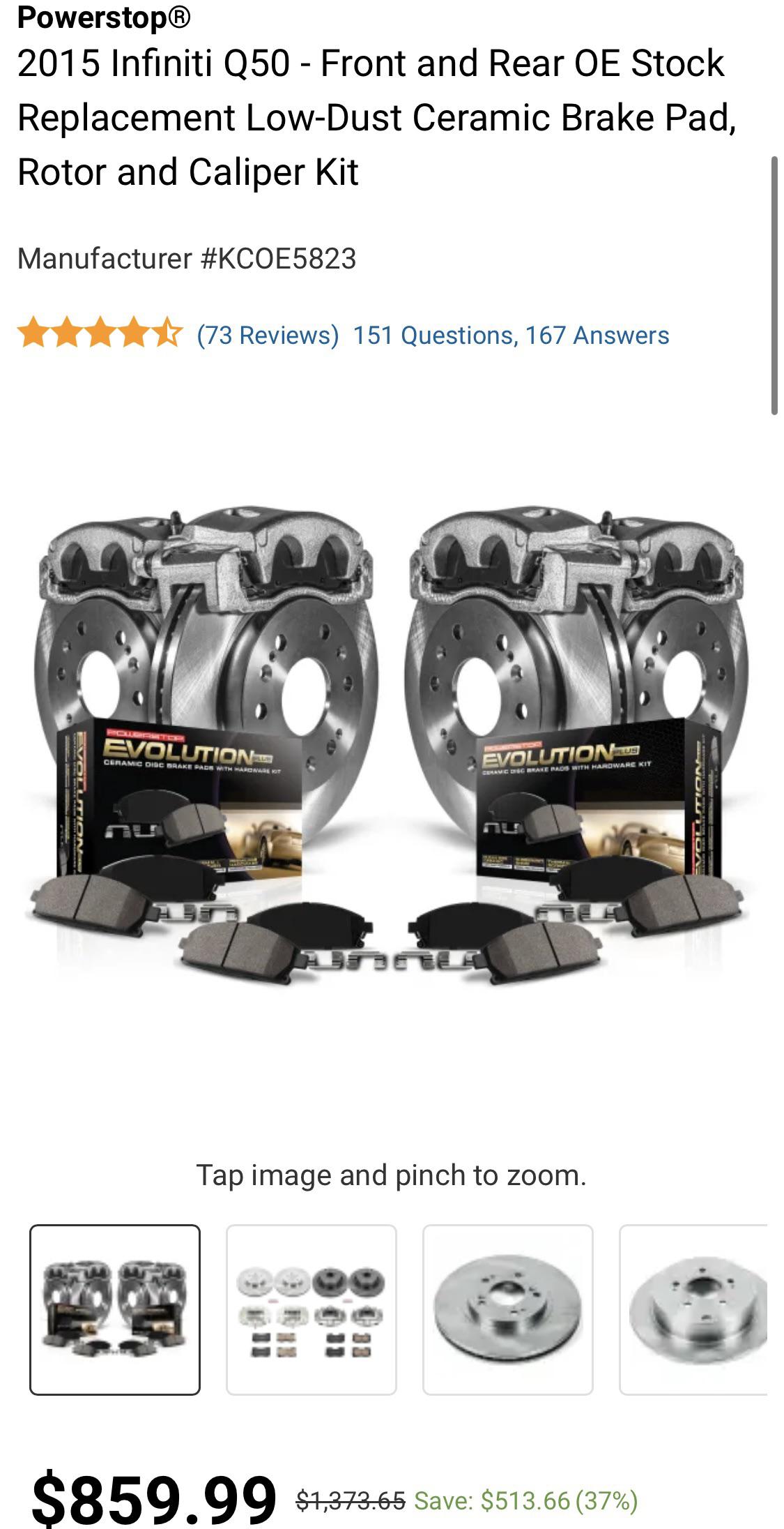 Brakes r/q50