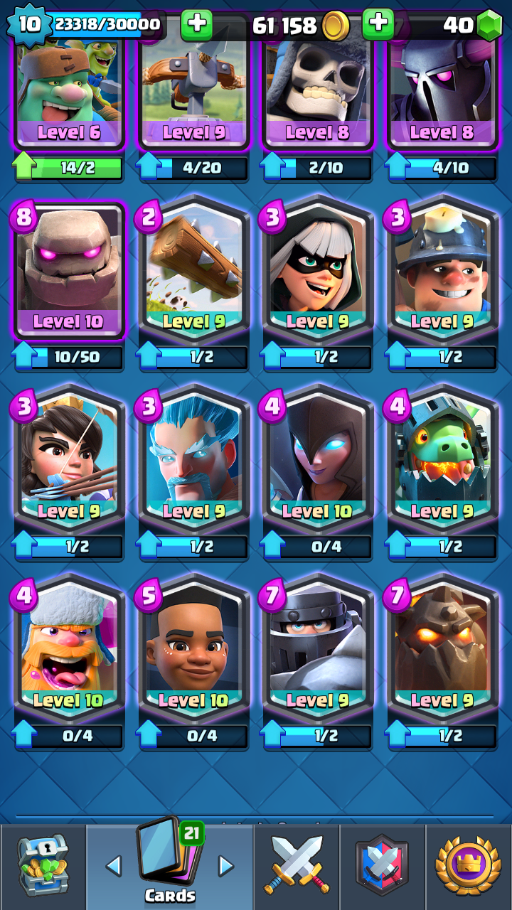 Good spooky Town deck? I have these legendaries + an Ewiz r/ClashRoyale