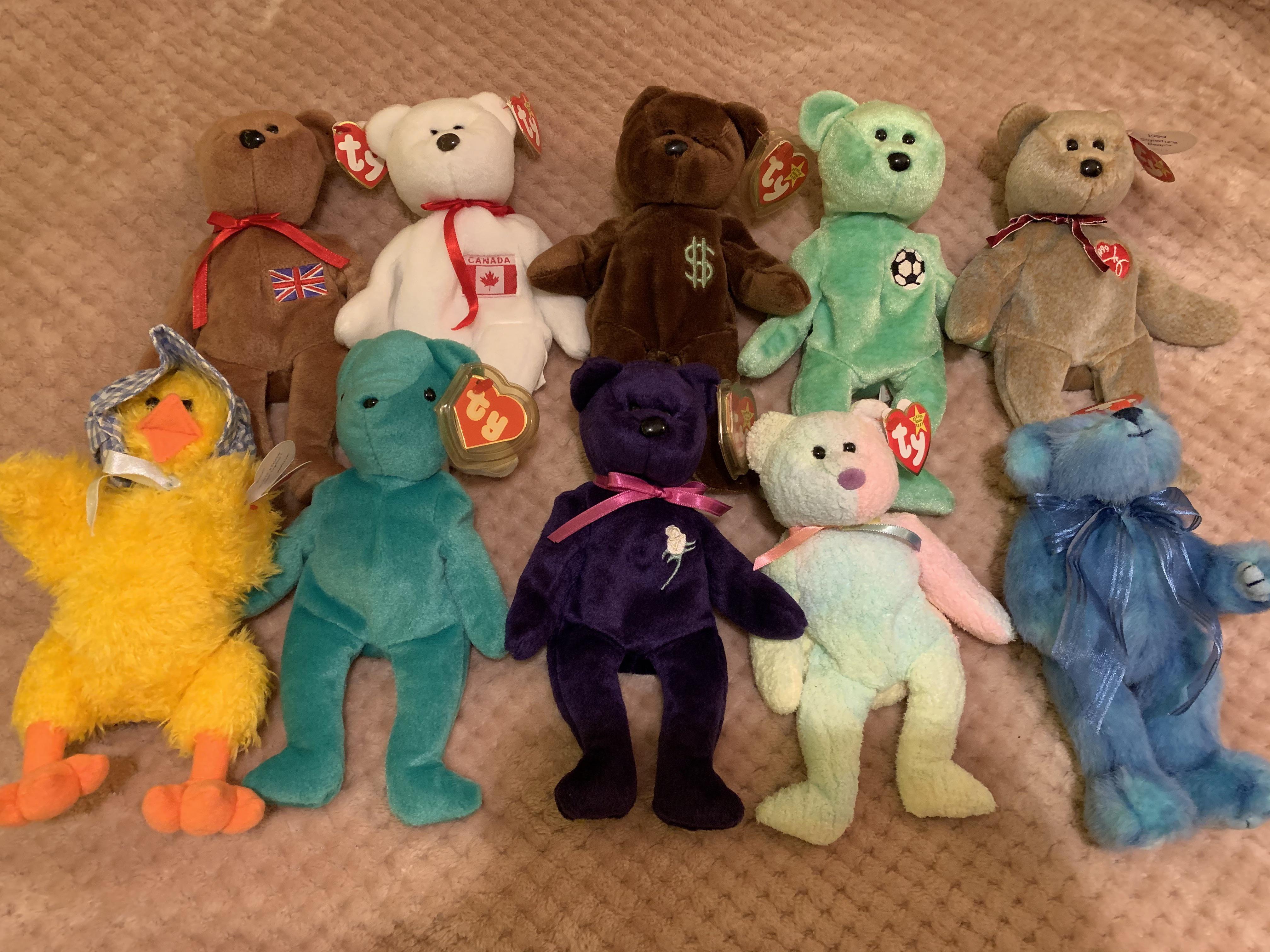 McDonald's 77 Original Beanie Baby Case beaniebabies