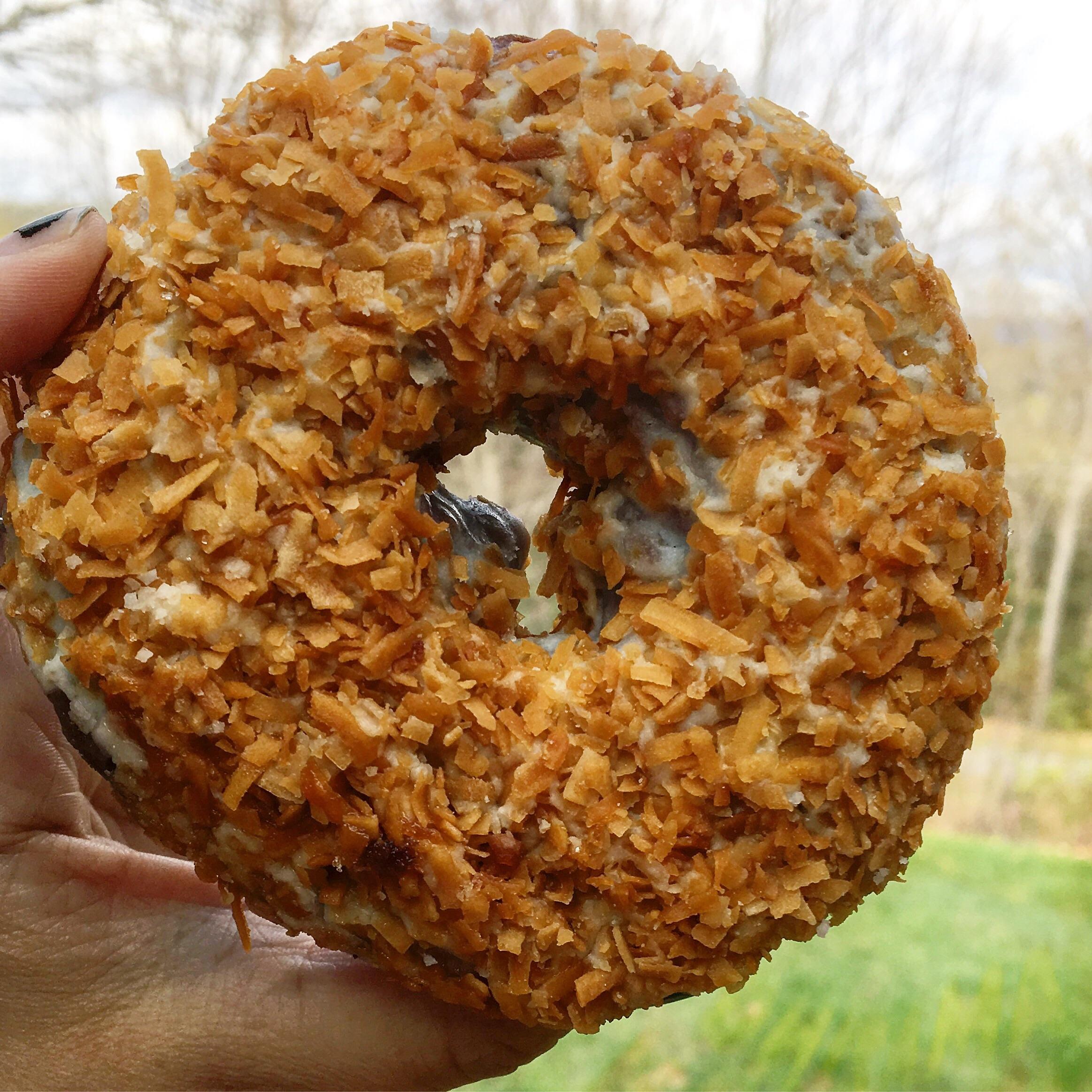 Toasted coconut donut from The Holy Donut in Portland, ME r/FoodPorn