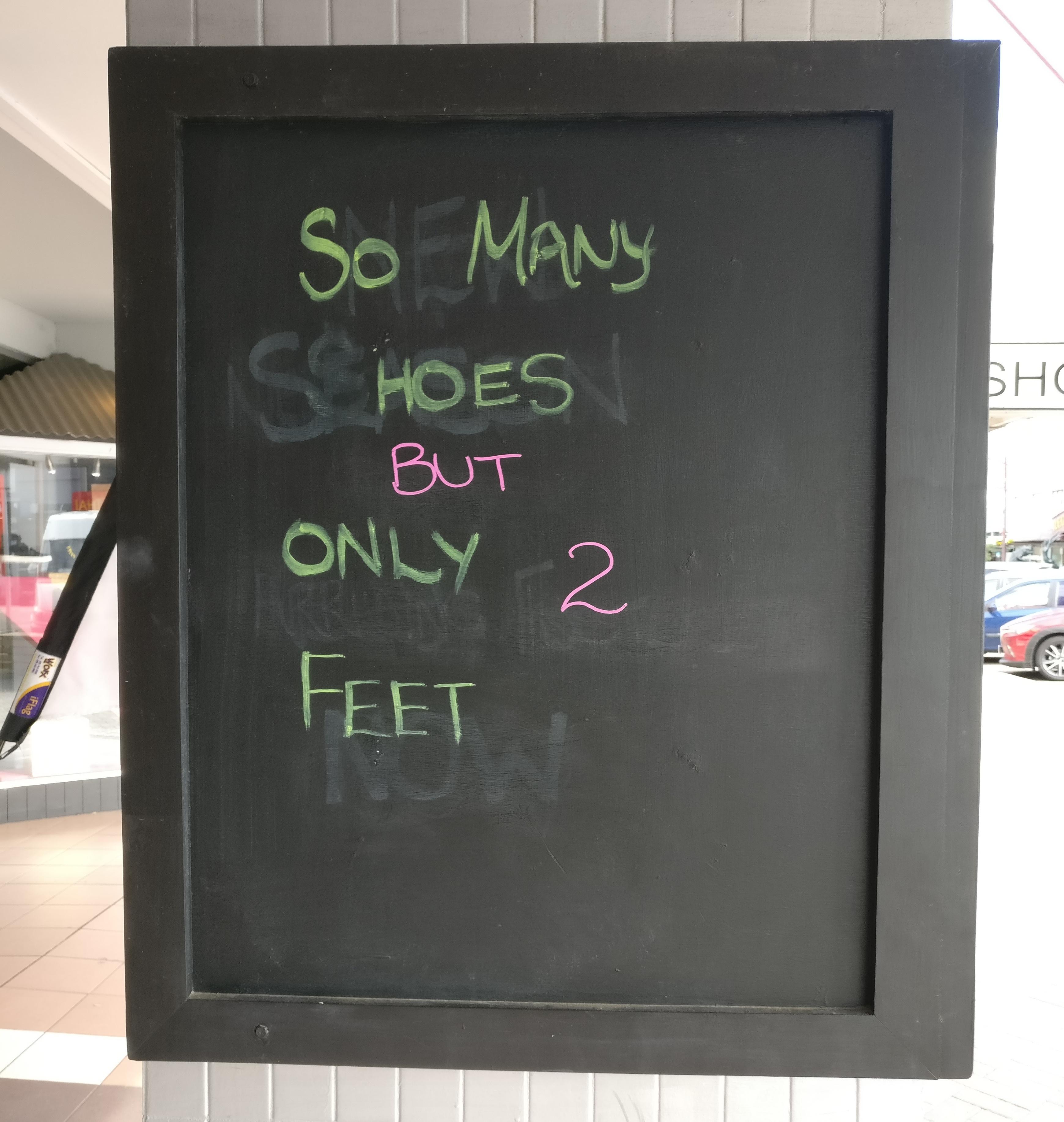 Kelly's shoes Palmerston North, 'S' does matter! r/newzealand