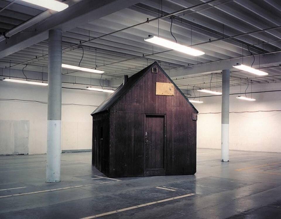 The Unabomber's cabin, held in an FBI storage facility near Sacramento
