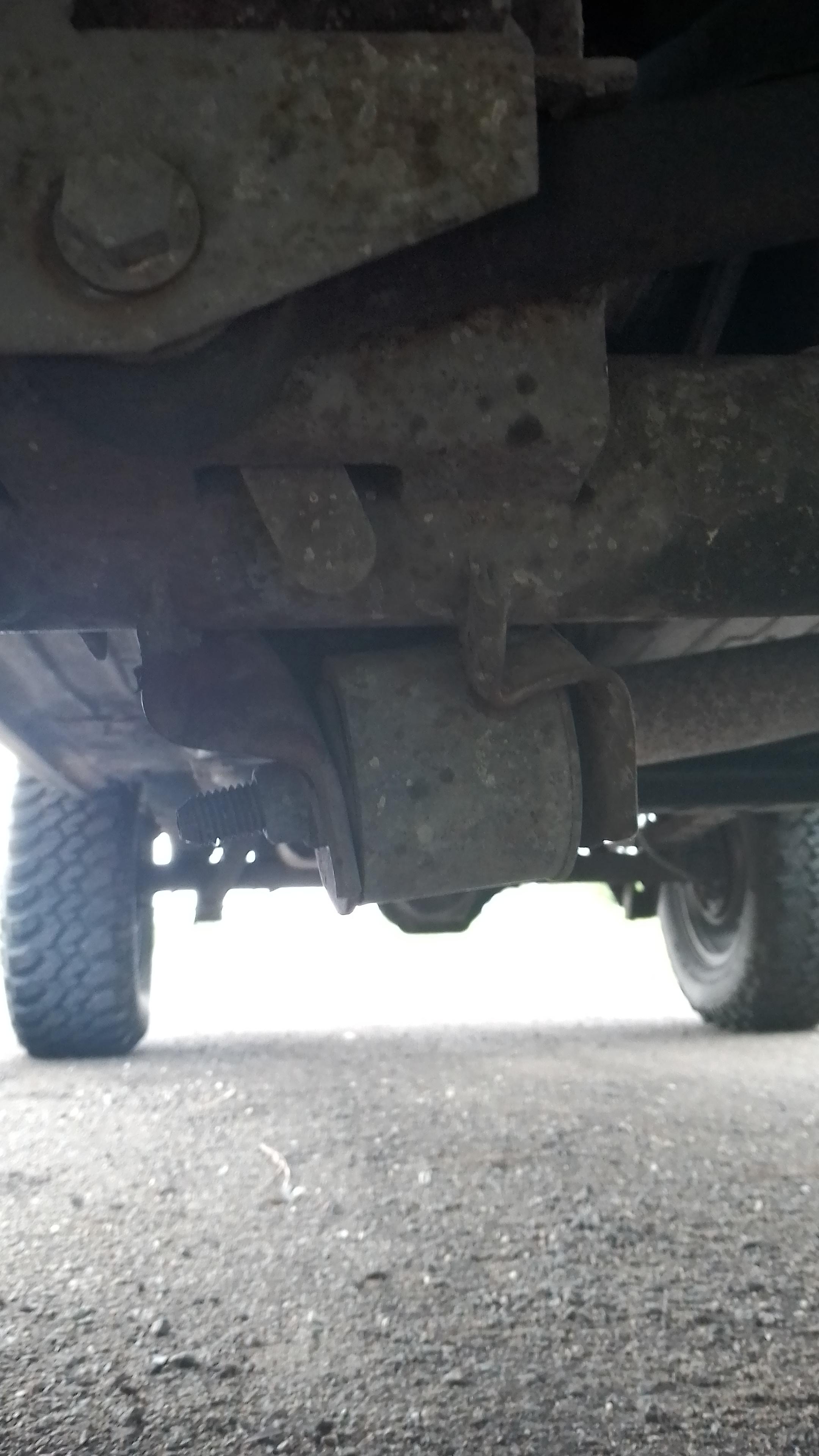 Just a bent control arm bracket. No damage elsewhere or to axle. How to