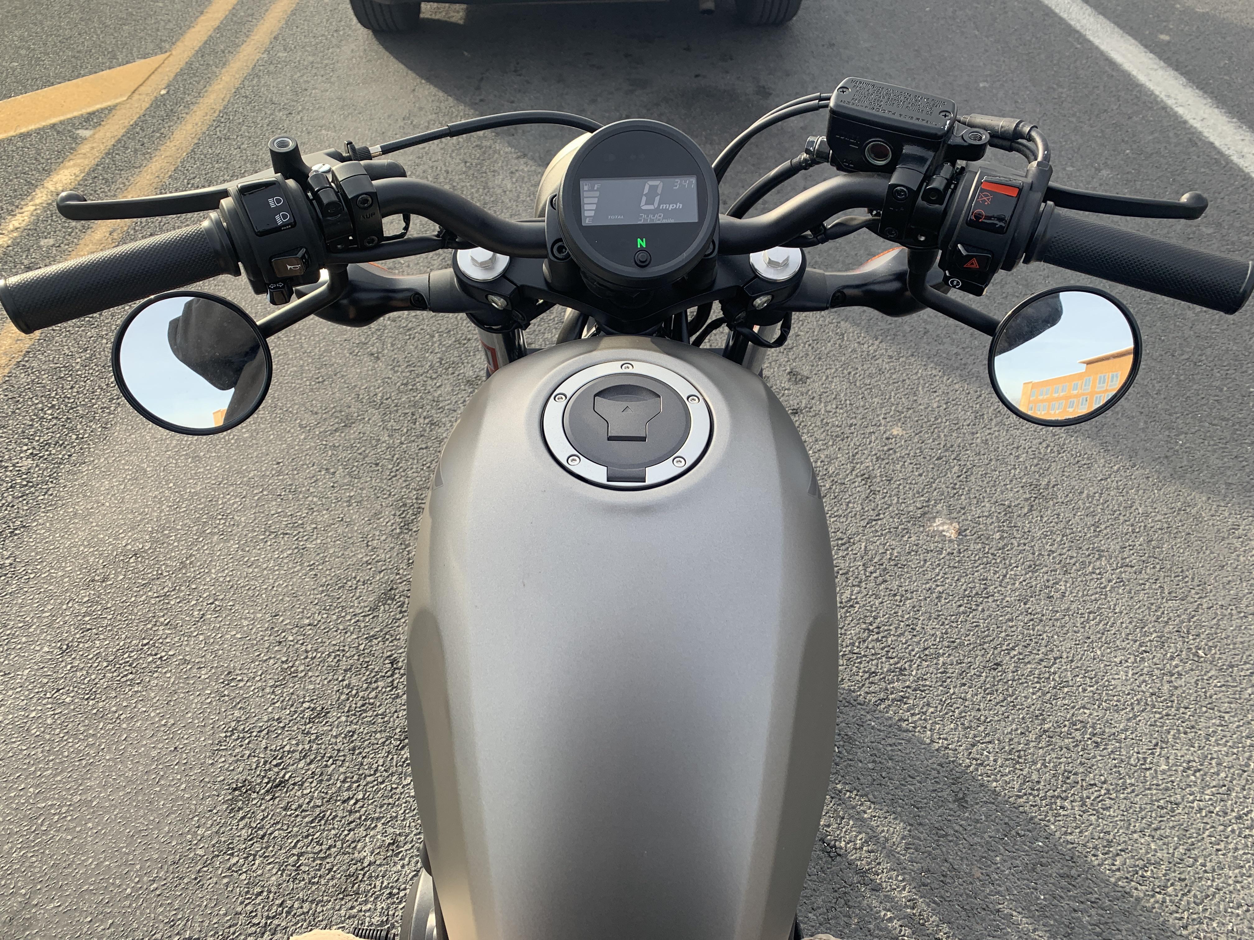 Flipped the mirrors today and took a short ride since PAs wether was in